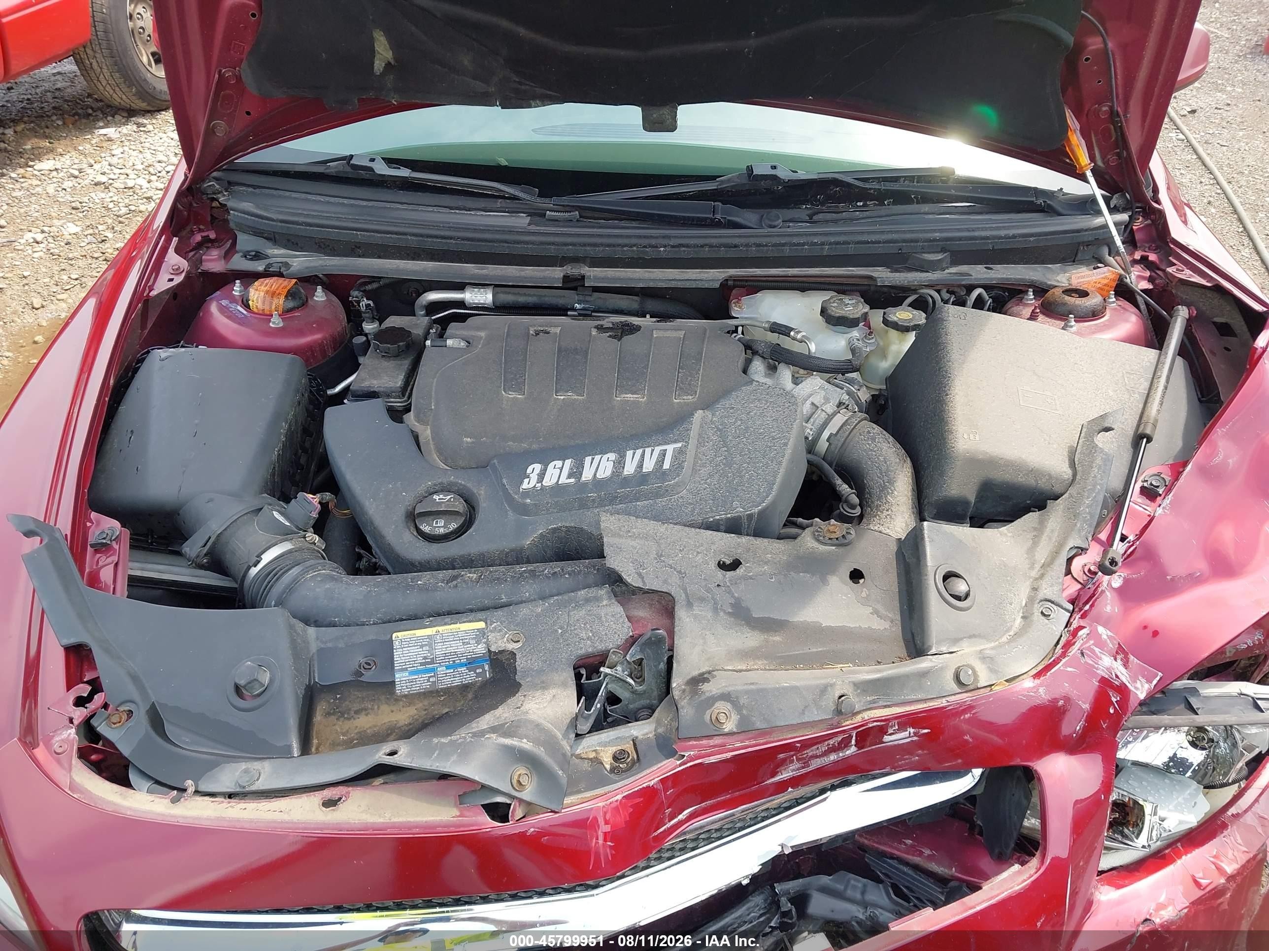 2008 Chevrolet Malibu Lt W/2lt Темно-бордовый vin: 1G1ZJ57788F289165