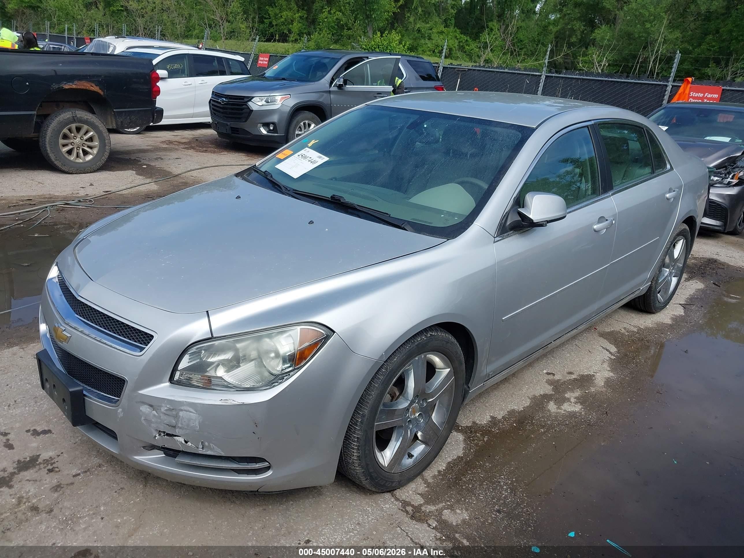2009 Chevrolet Malibu Lt Silver vin: 1G1ZJ57789F193893
