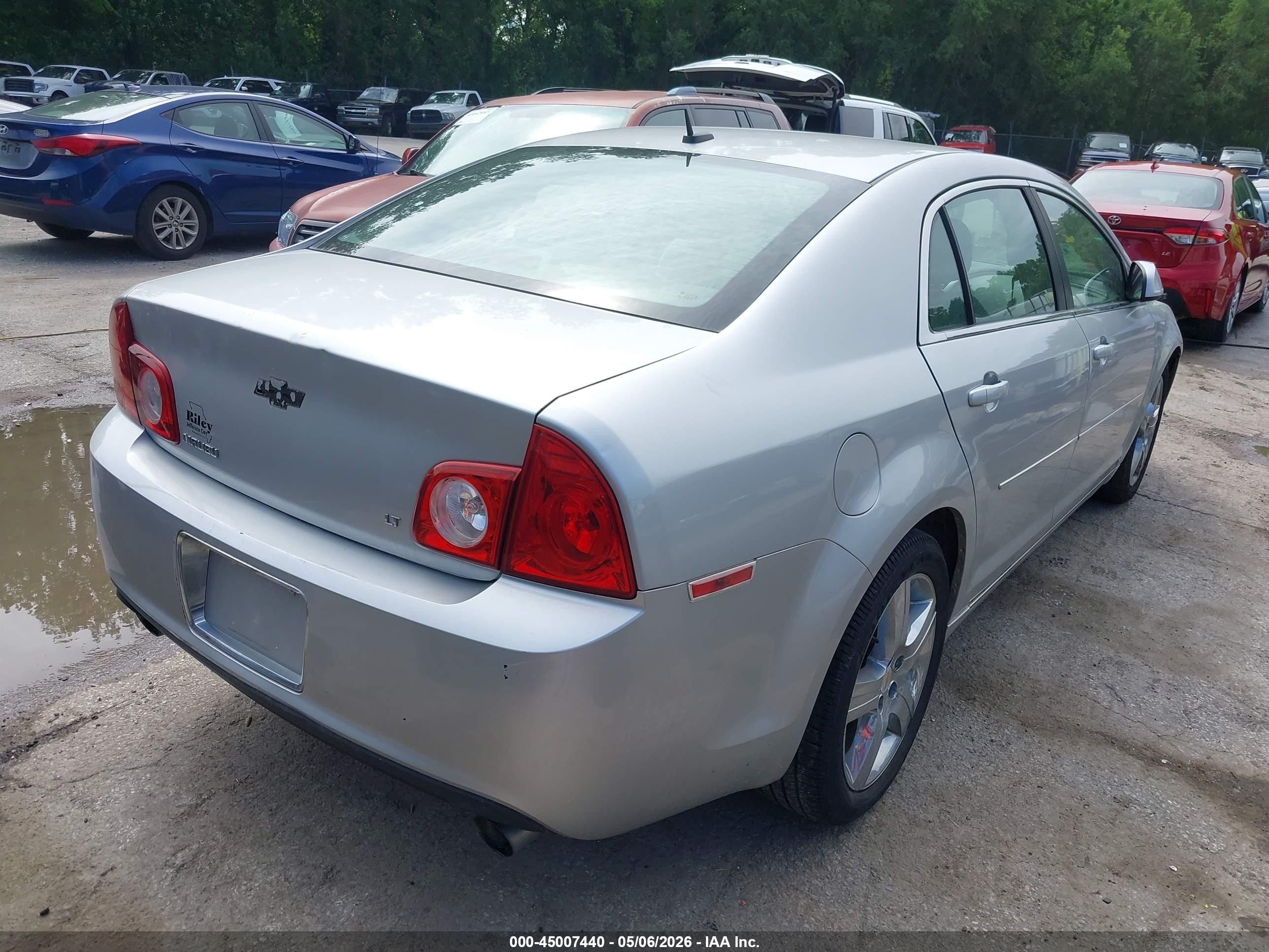 2009 Chevrolet Malibu Lt Silver vin: 1G1ZJ57789F193893