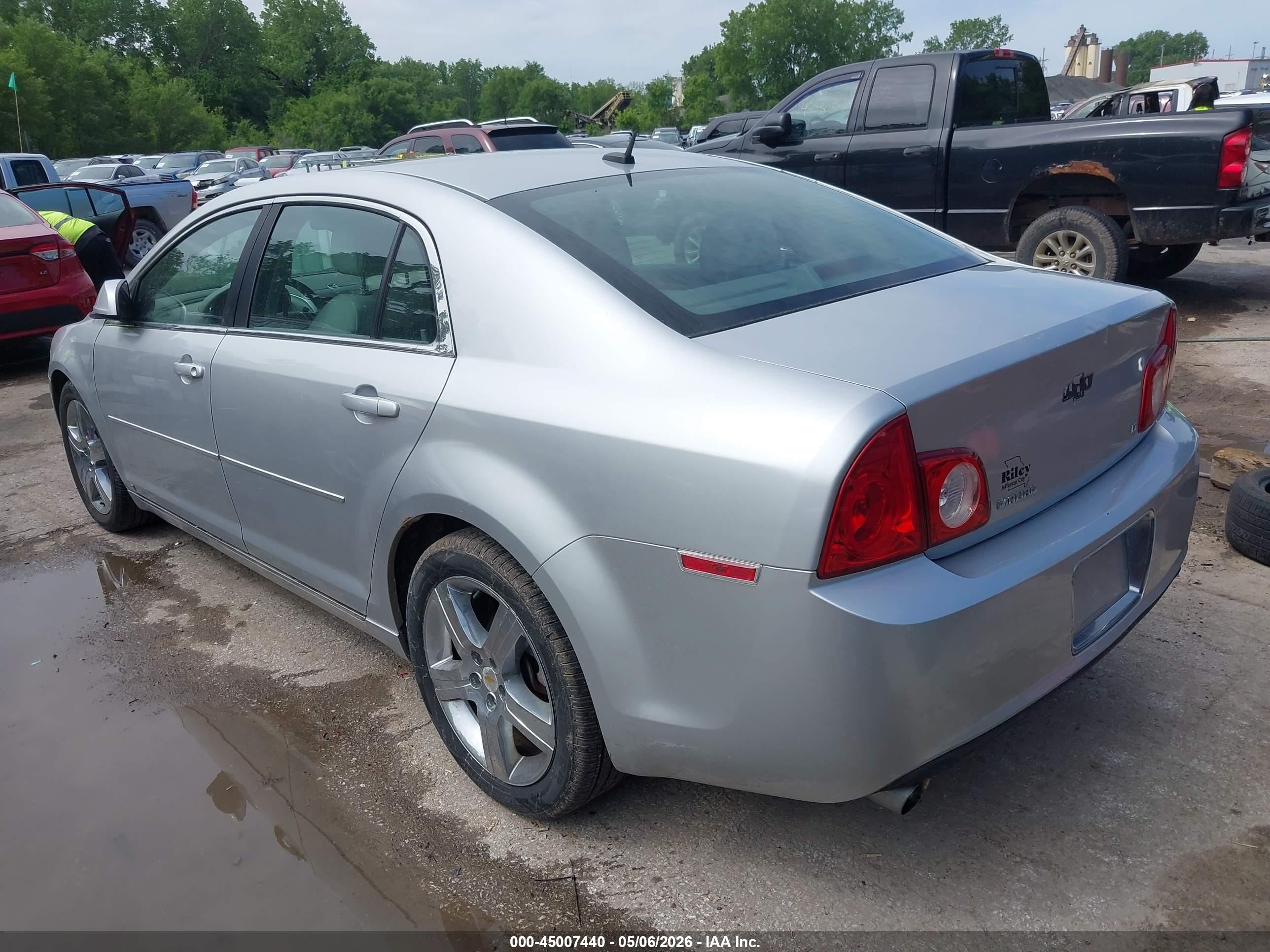 2009 Chevrolet Malibu Lt Silver vin: 1G1ZJ57789F193893