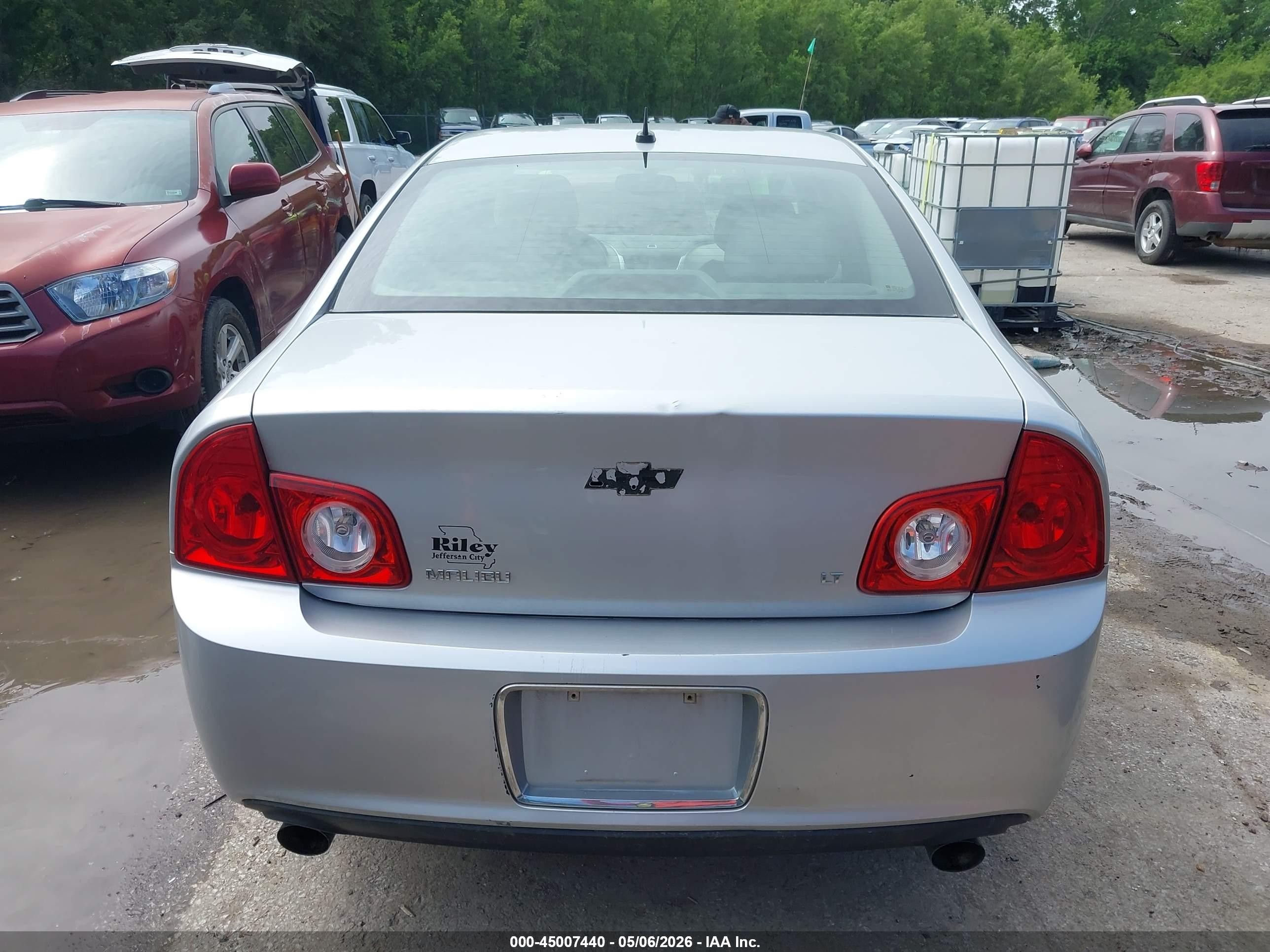 2009 Chevrolet Malibu Lt Silver vin: 1G1ZJ57789F193893