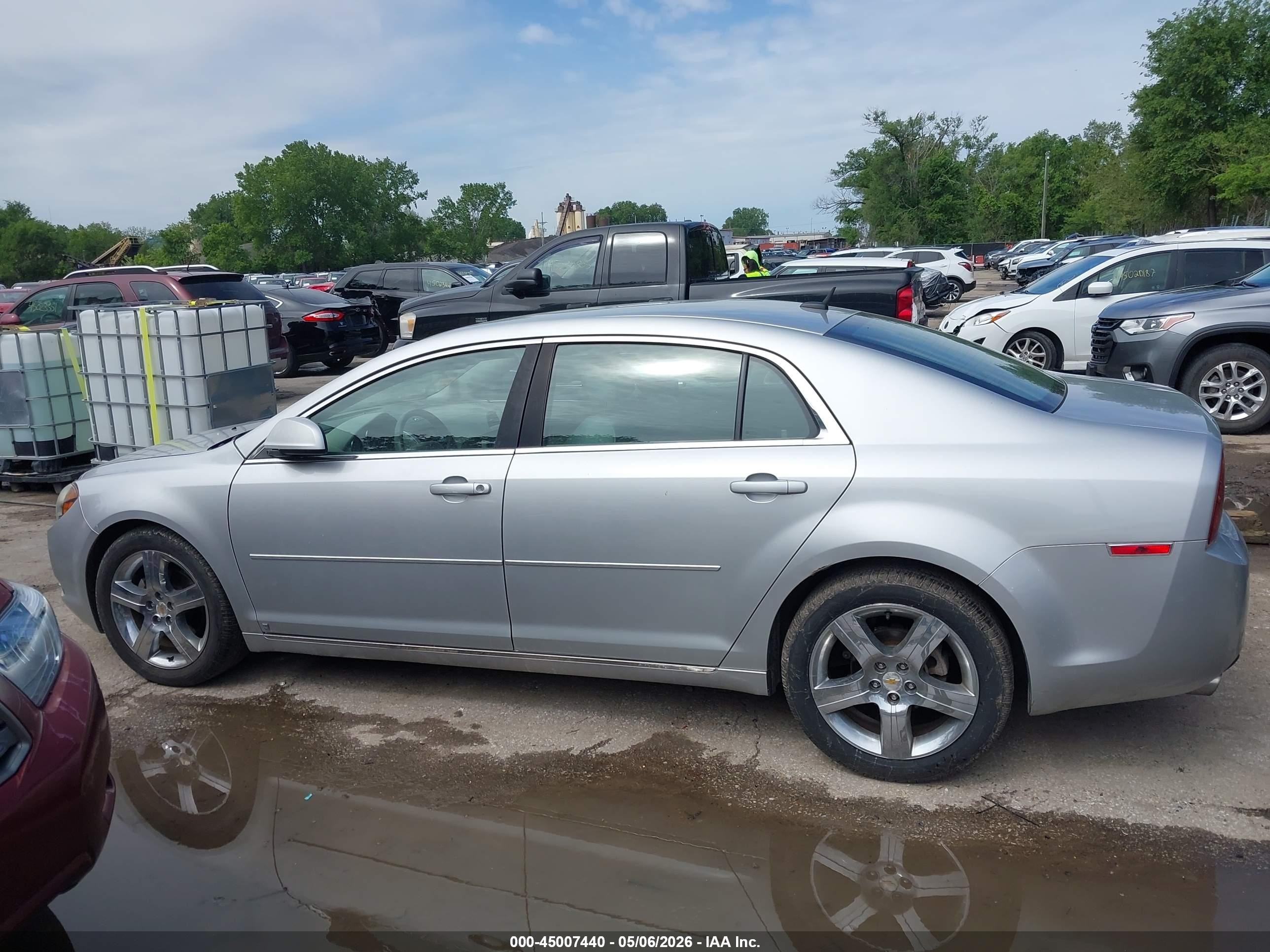 2009 Chevrolet Malibu Lt Silver vin: 1G1ZJ57789F193893