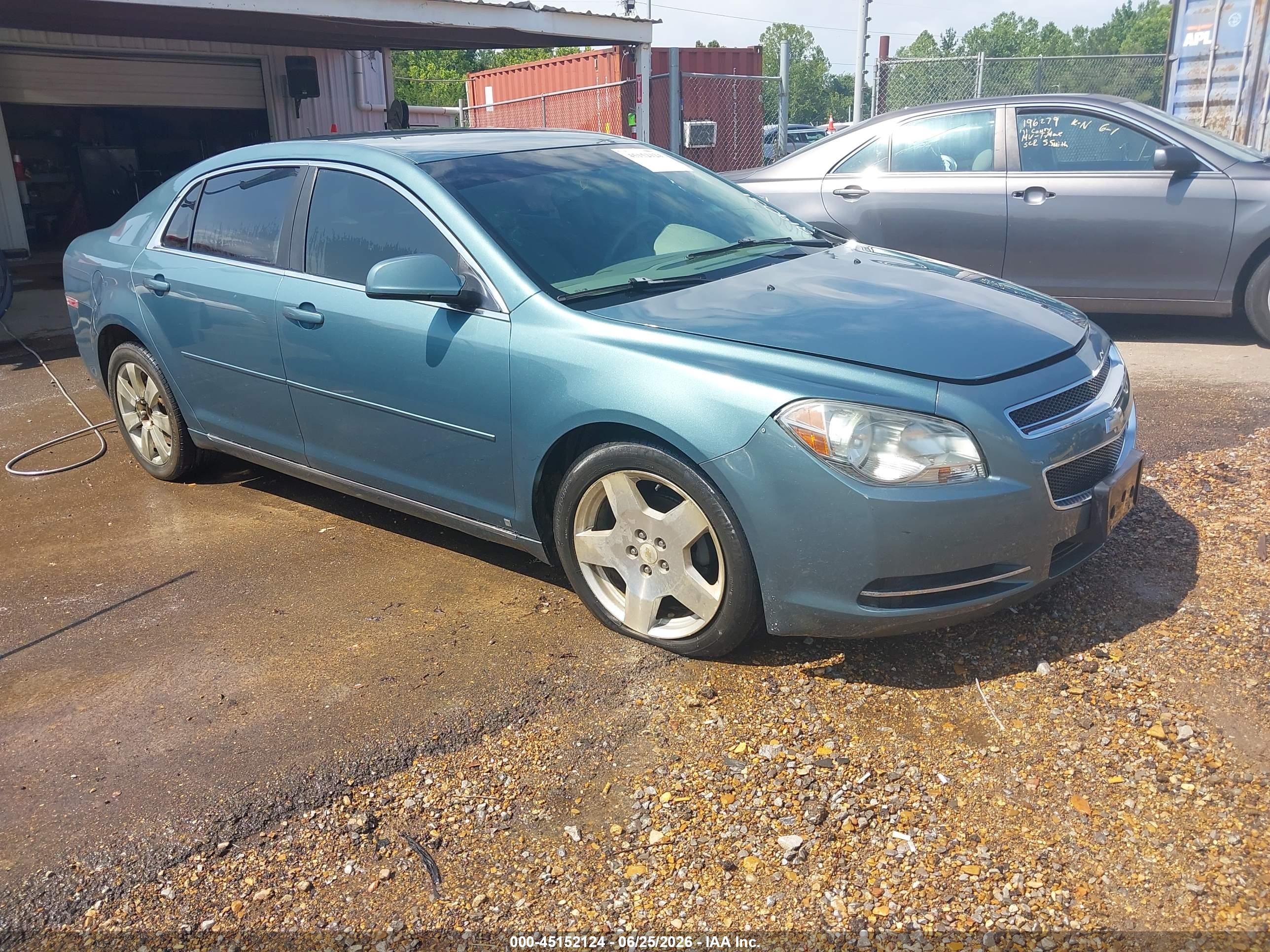 2009 Chevrolet Malibu Lt Blue vin: 1G1ZJ57799F219031