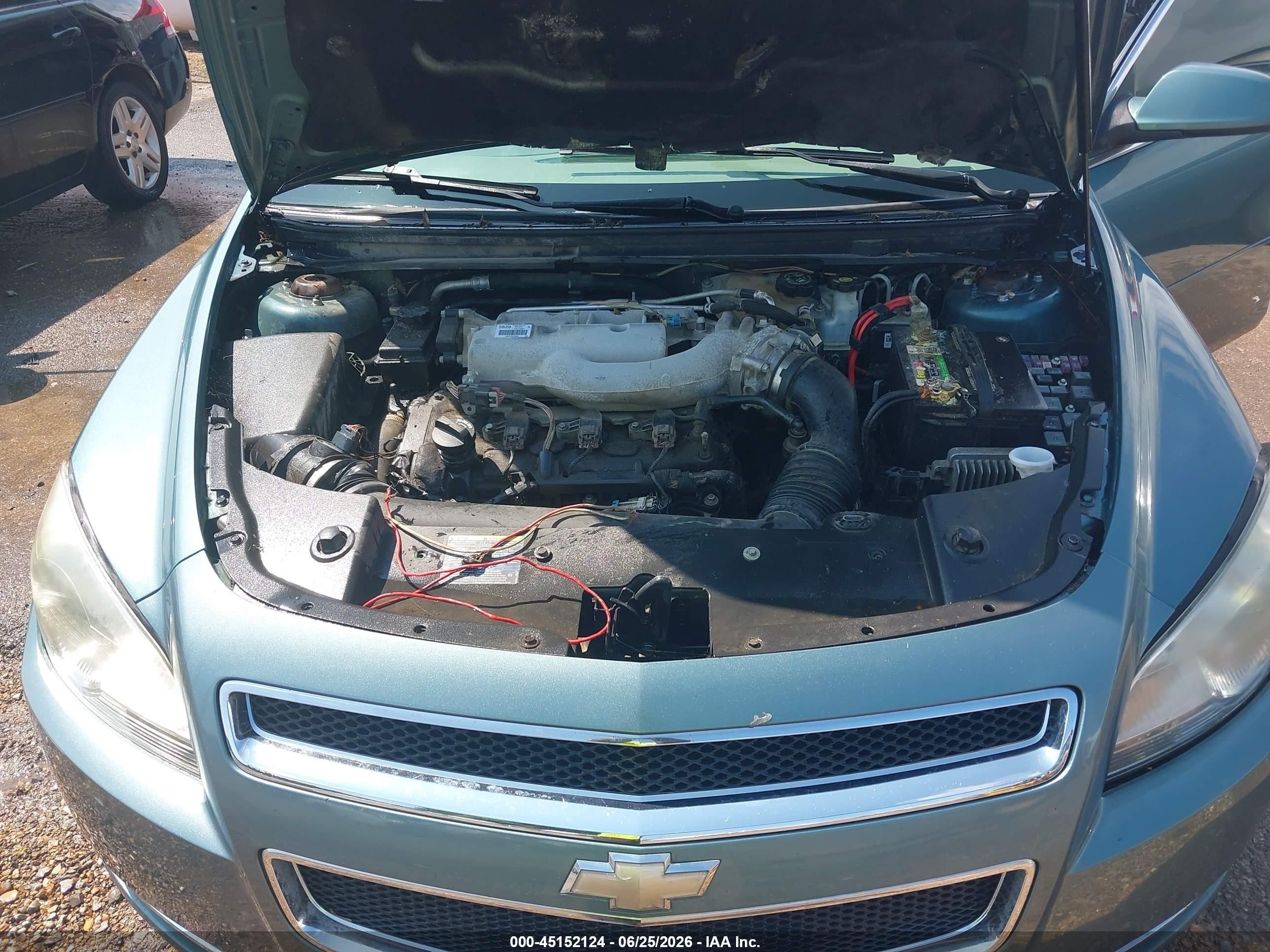 2009 Chevrolet Malibu Lt Blue vin: 1G1ZJ57799F219031
