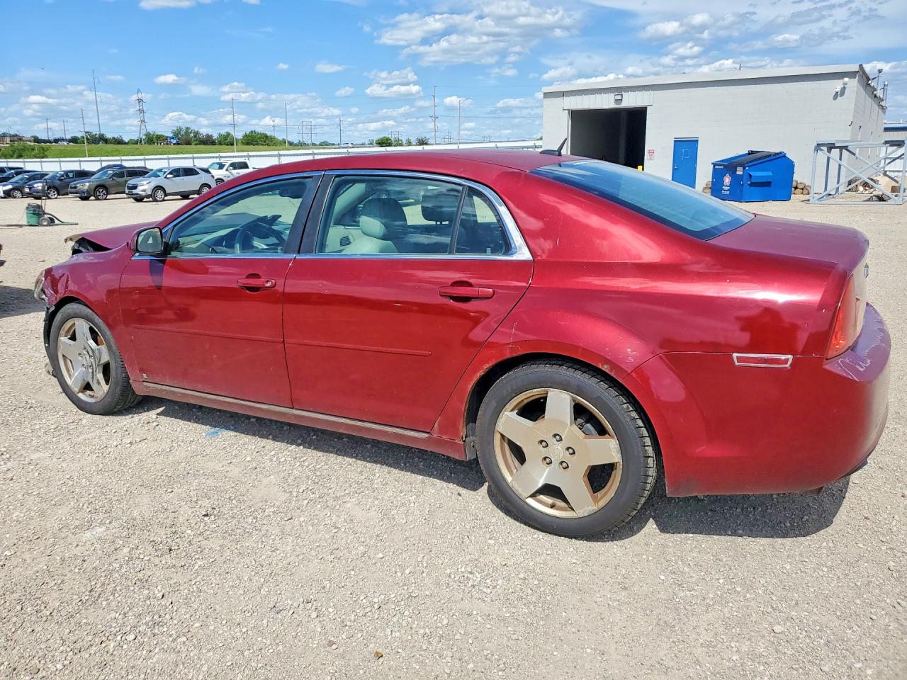 2009 Chevrolet Malibu 2lt Burgundy vin: 1G1ZJ577X9F186010