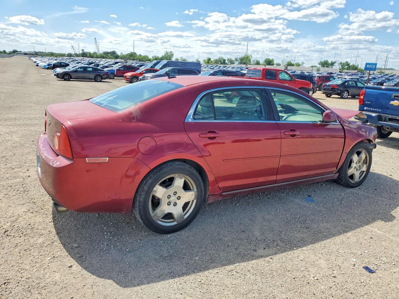 2009 Chevrolet Malibu 2lt Burgundy vin: 1G1ZJ577X9F186010