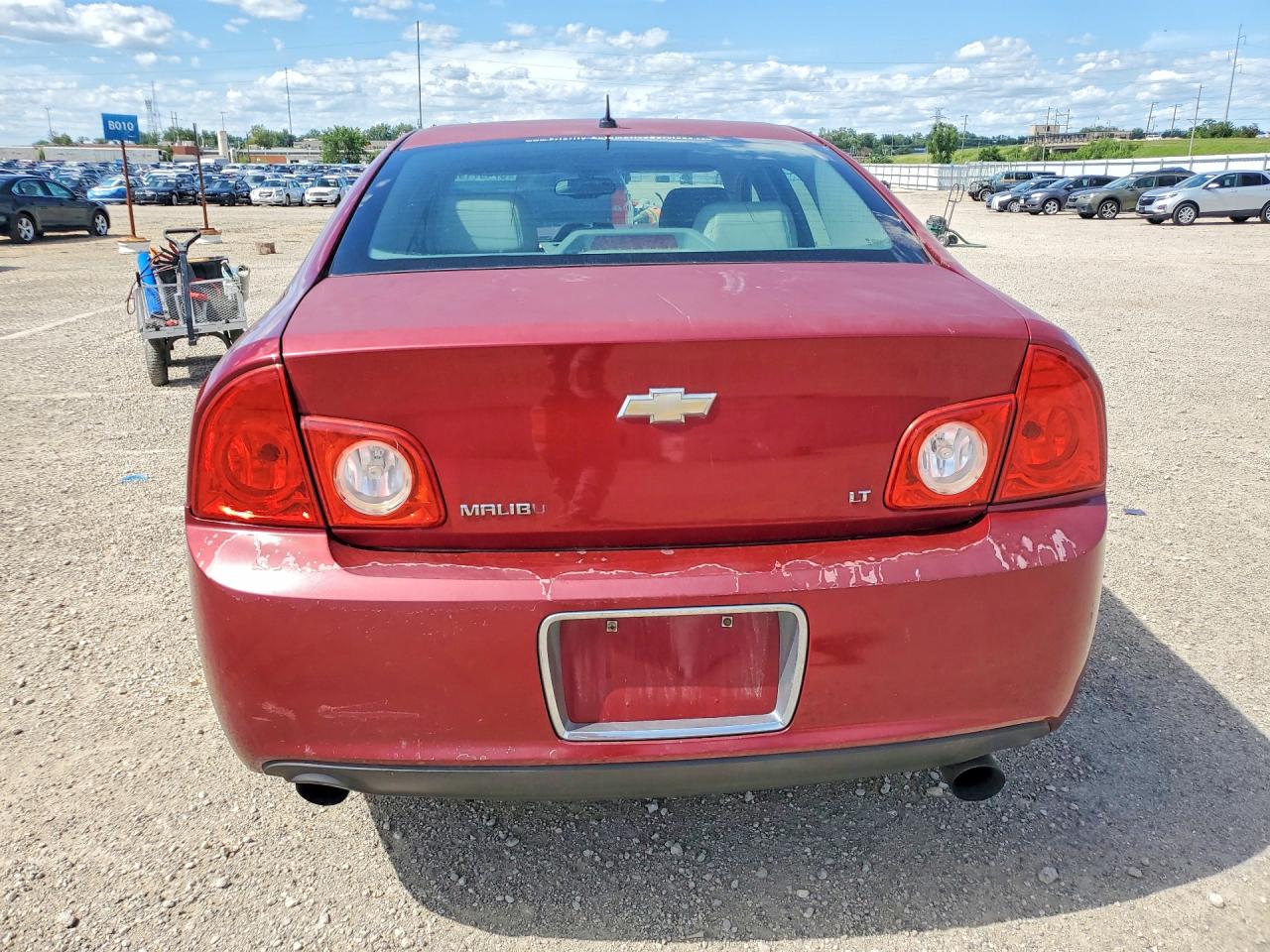 2009 Chevrolet Malibu 2lt Burgundy vin: 1G1ZJ577X9F186010