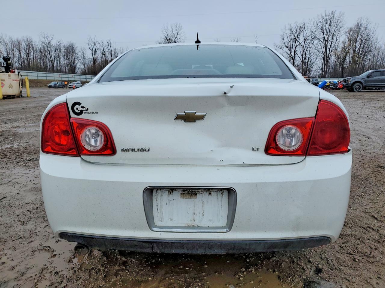 2009 Chevrolet Malibu 2lt White vin: 1G1ZJ57B094200710