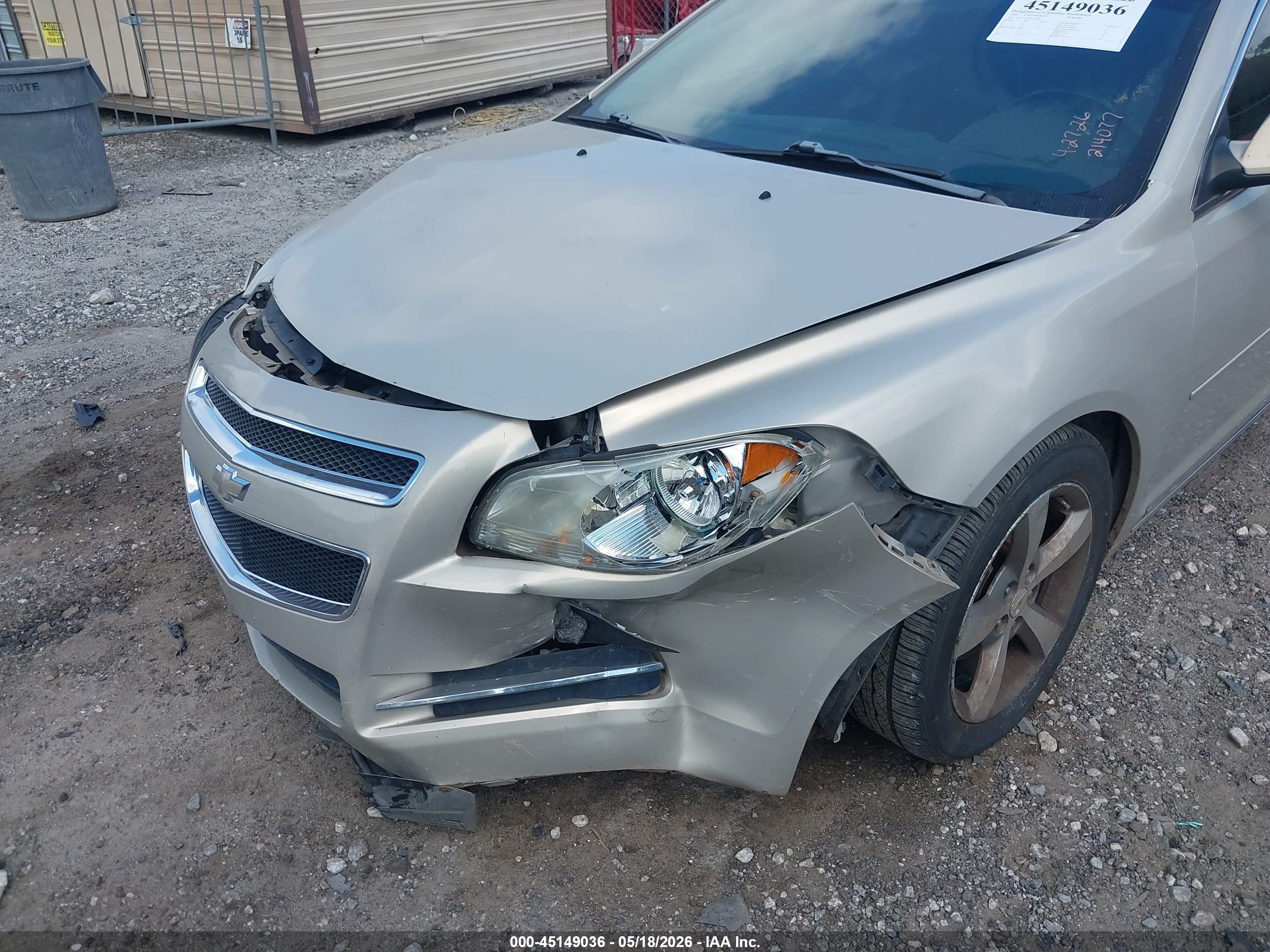 2009 Chevrolet Malibu Lt Gold vin: 1G1ZJ57B19F213809