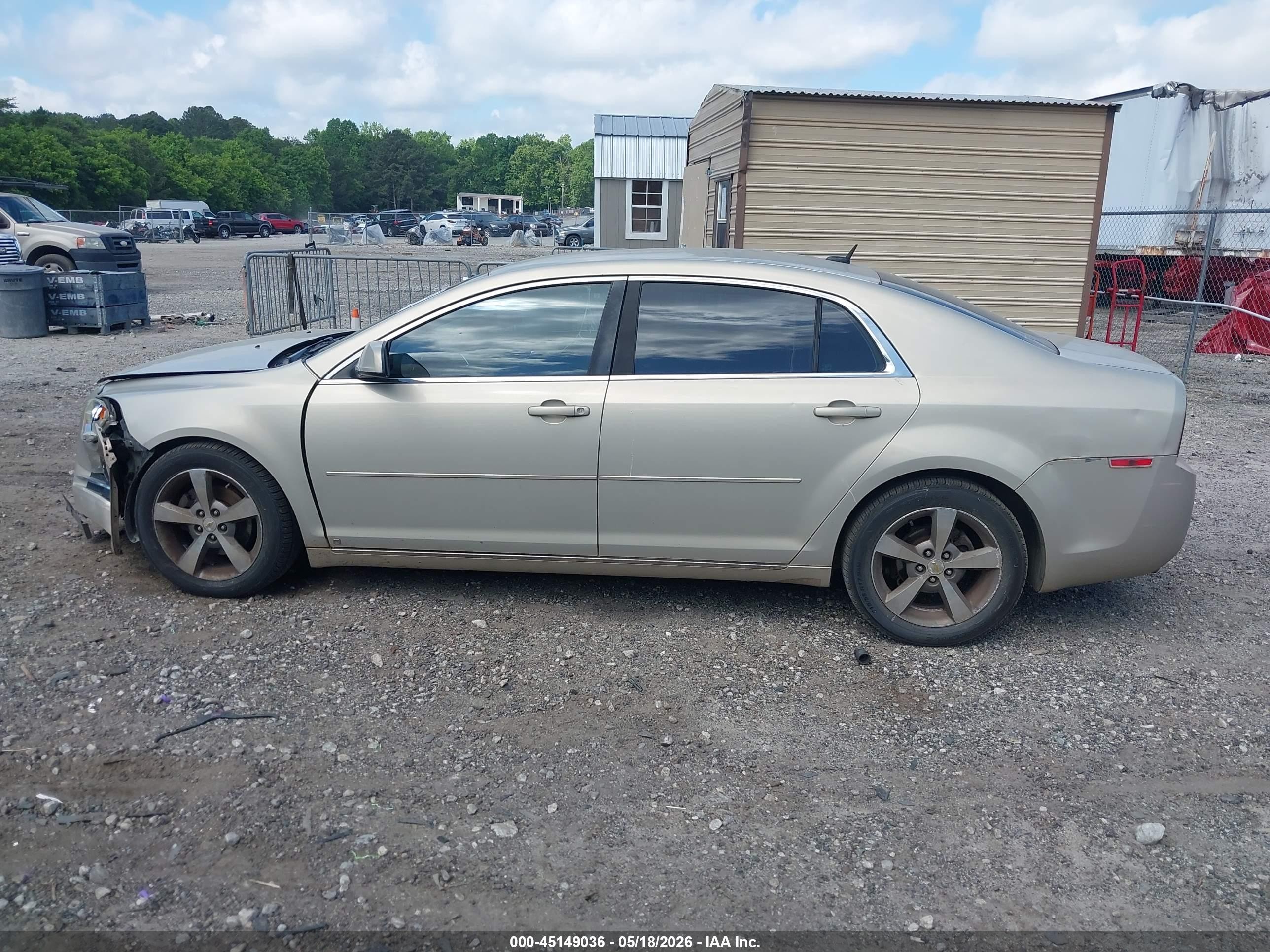 2009 Chevrolet Malibu Lt Gold vin: 1G1ZJ57B19F213809