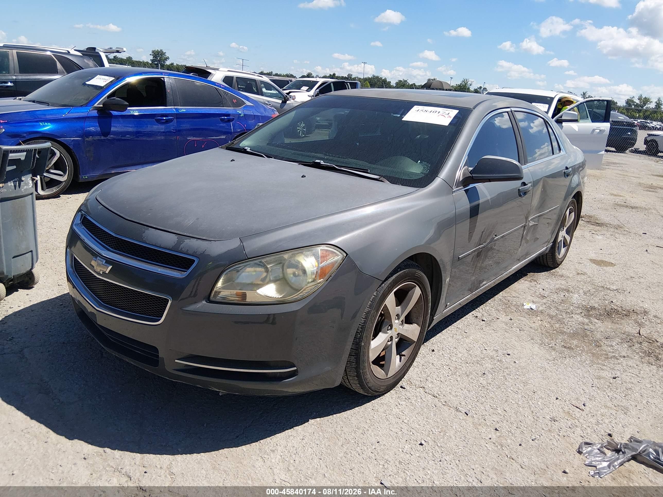 2009 Chevrolet Malibu Lt Gray vin: 1G1ZJ57B29F201040