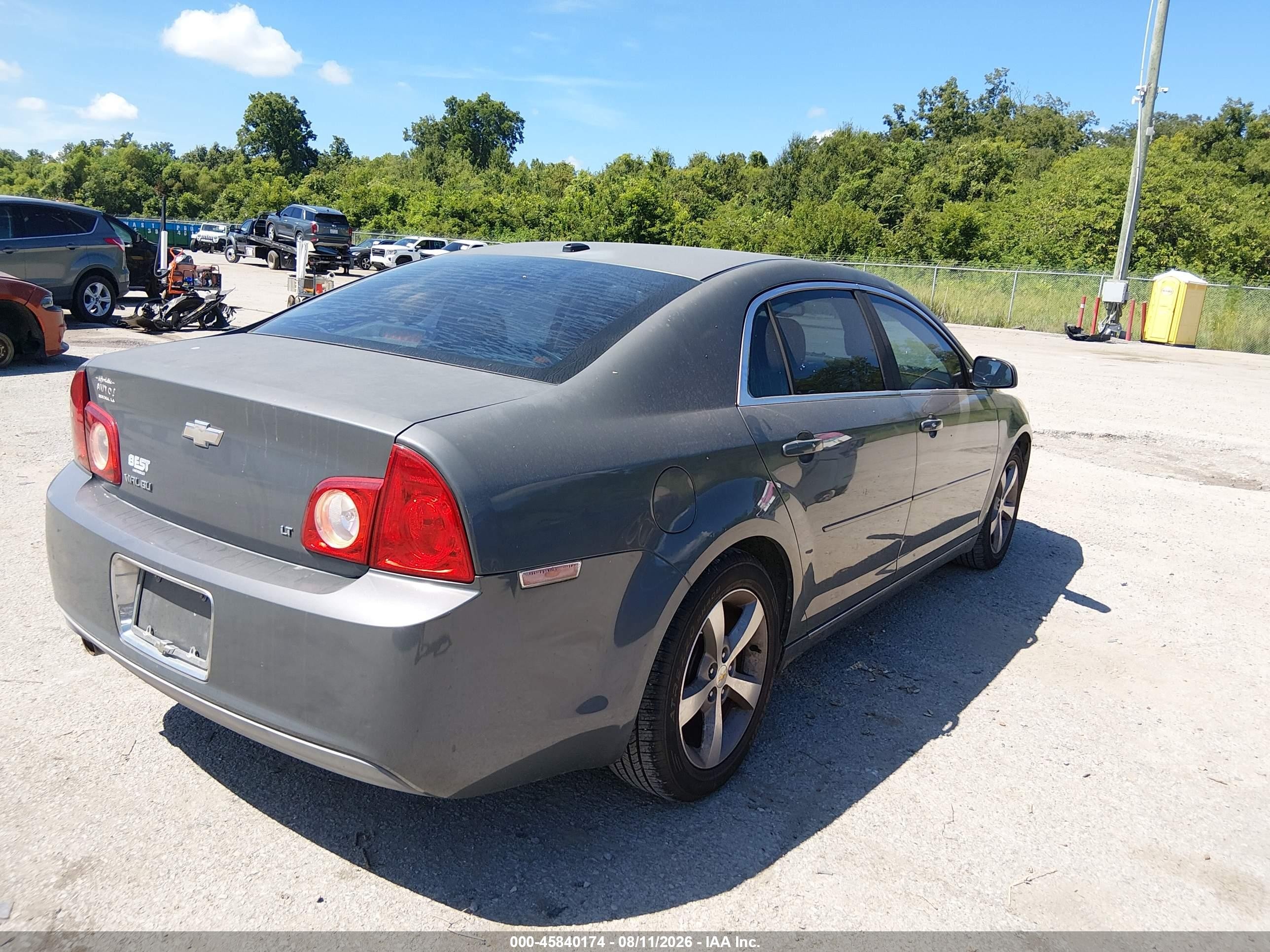 2009 Chevrolet Malibu Lt Gray vin: 1G1ZJ57B29F201040