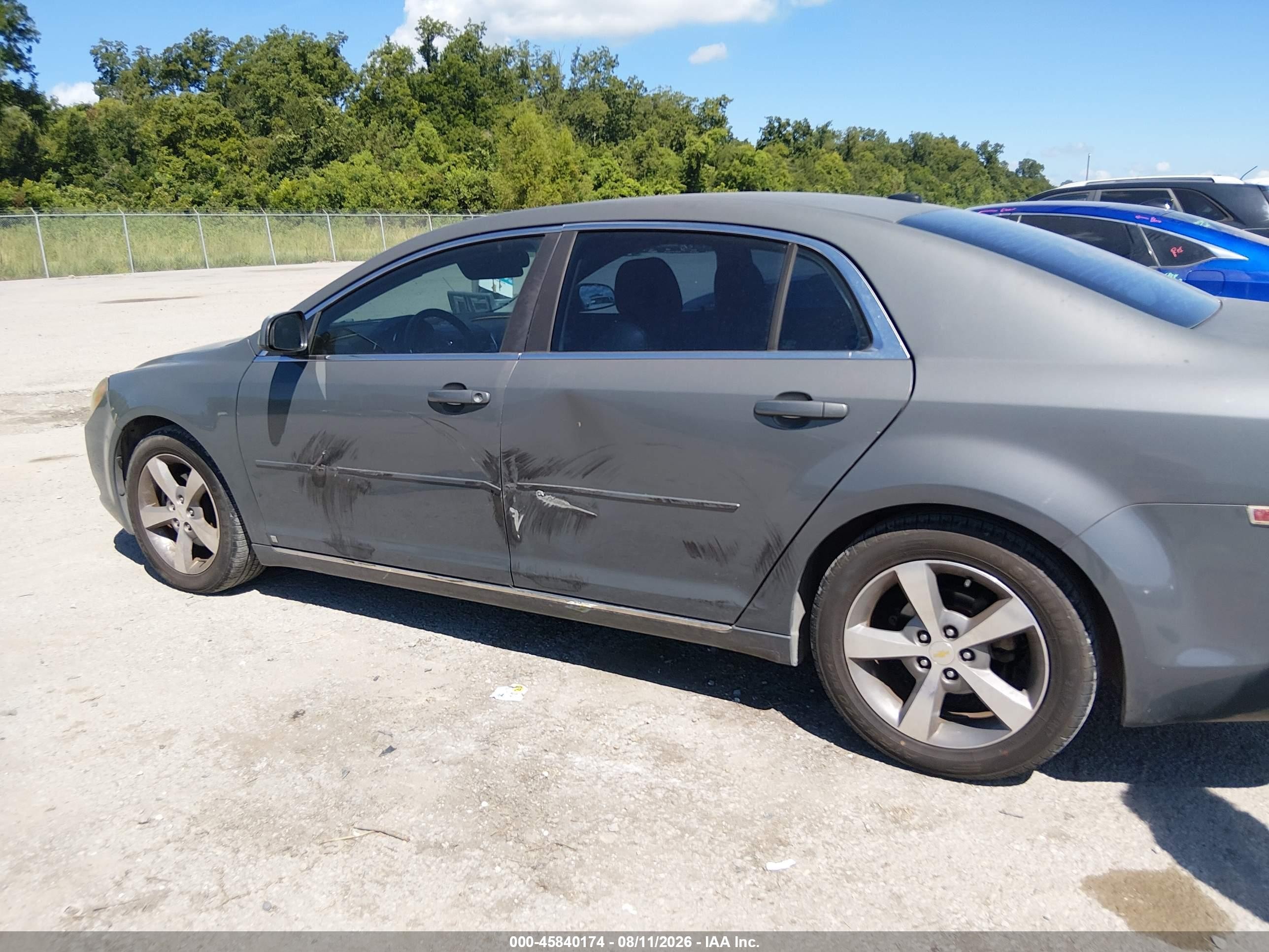 2009 Chevrolet Malibu Lt Gray vin: 1G1ZJ57B29F201040