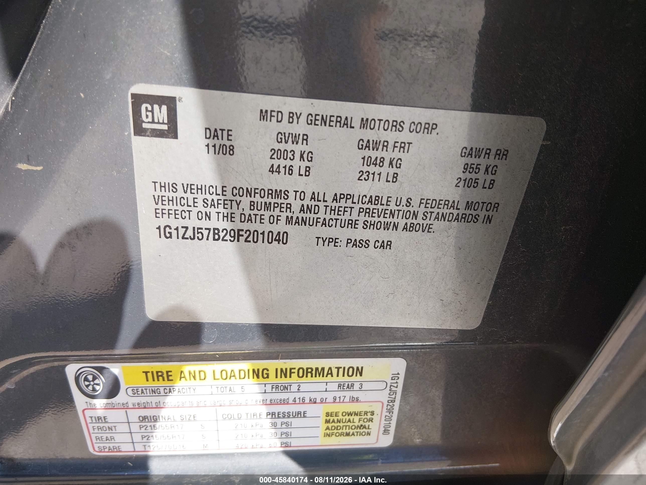 2009 Chevrolet Malibu Lt Gray vin: 1G1ZJ57B29F201040