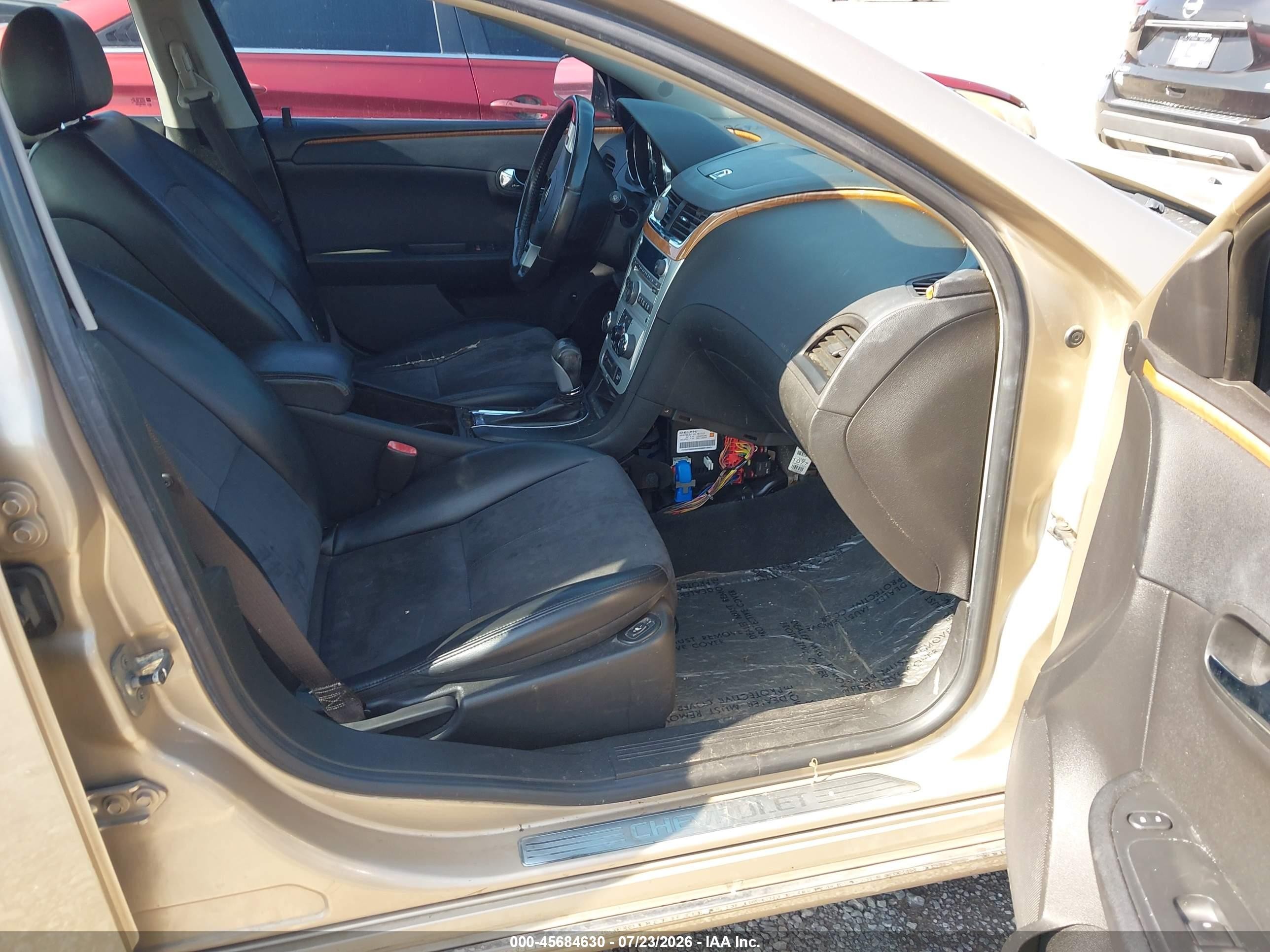 2008 Chevrolet Malibu Lt Желто-коричневый vin: 1G1ZJ57B38F217245