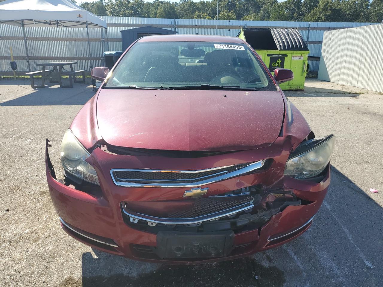 2009 Chevrolet Malibu 2lt Бордовый vin: 1G1ZJ57B39F183535