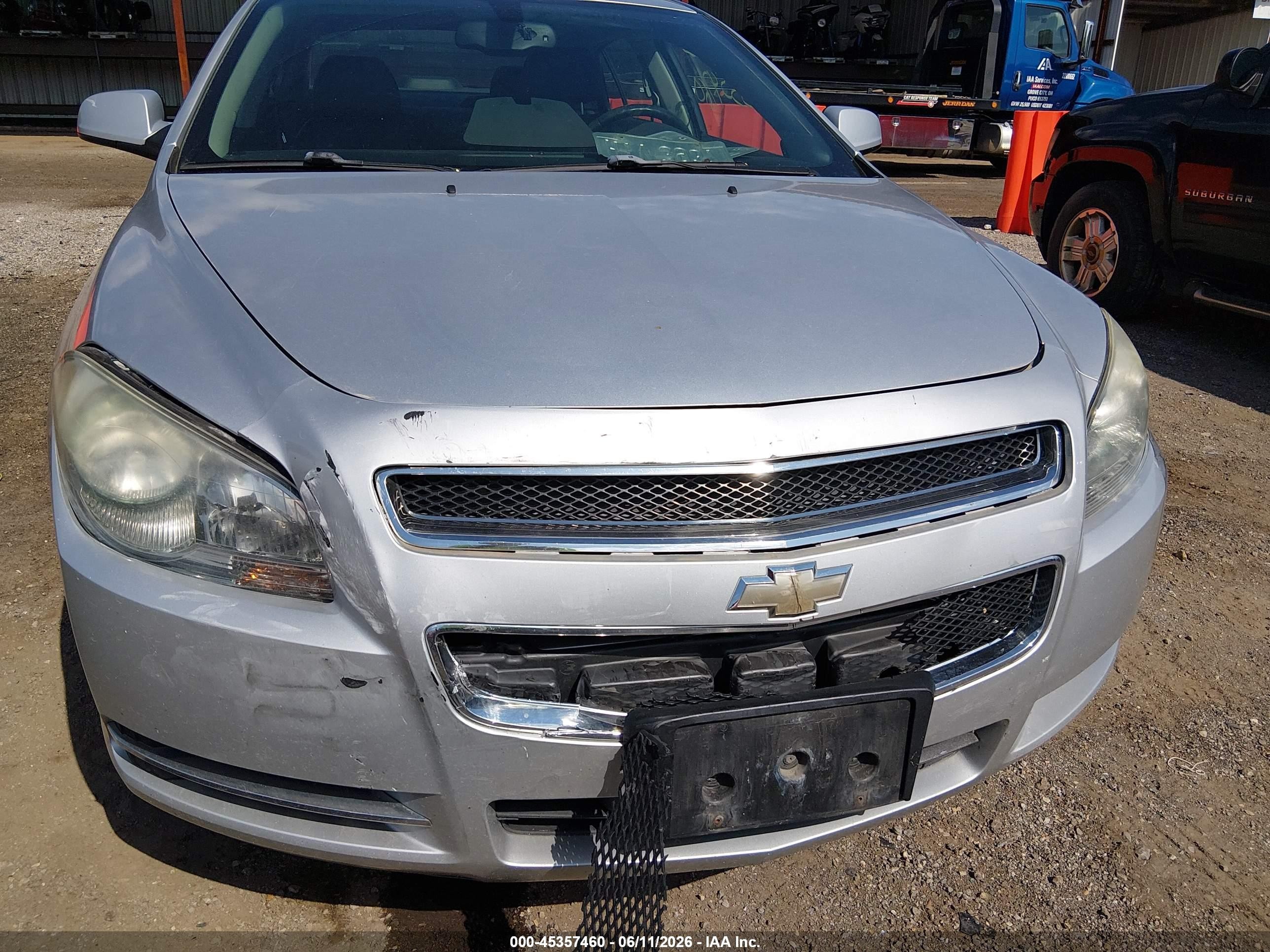 2009 Chevrolet Malibu Lt Silver vin: 1G1ZJ57B49F107967