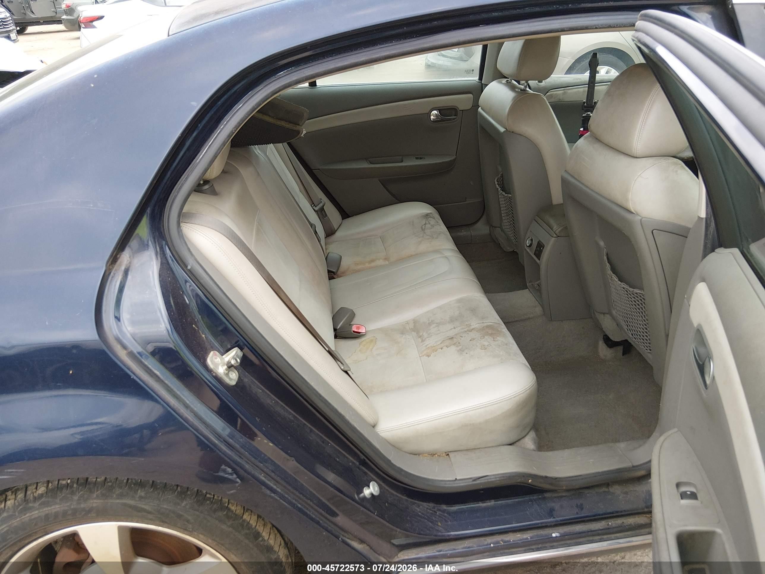2008 Chevrolet Malibu Lt W/2lt Blue vin: 1G1ZJ57B58F292755