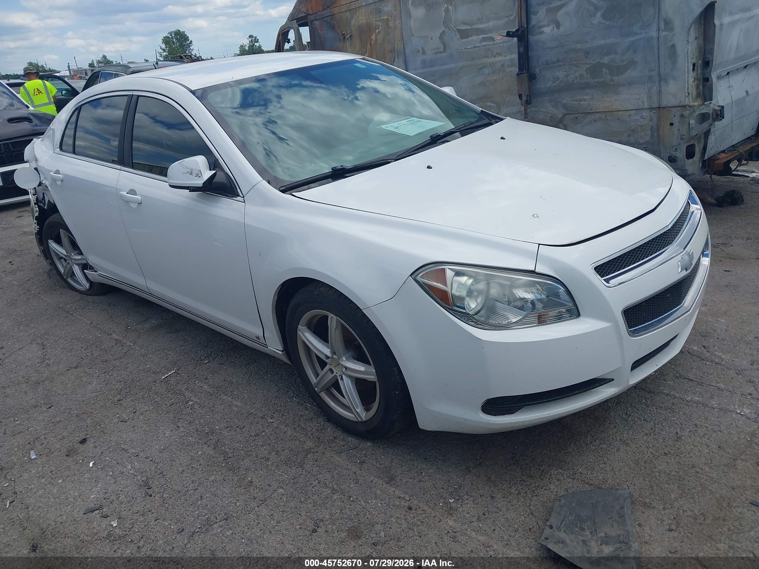 2009 Chevrolet Malibu Lt Белый vin: 1G1ZJ57B594242970