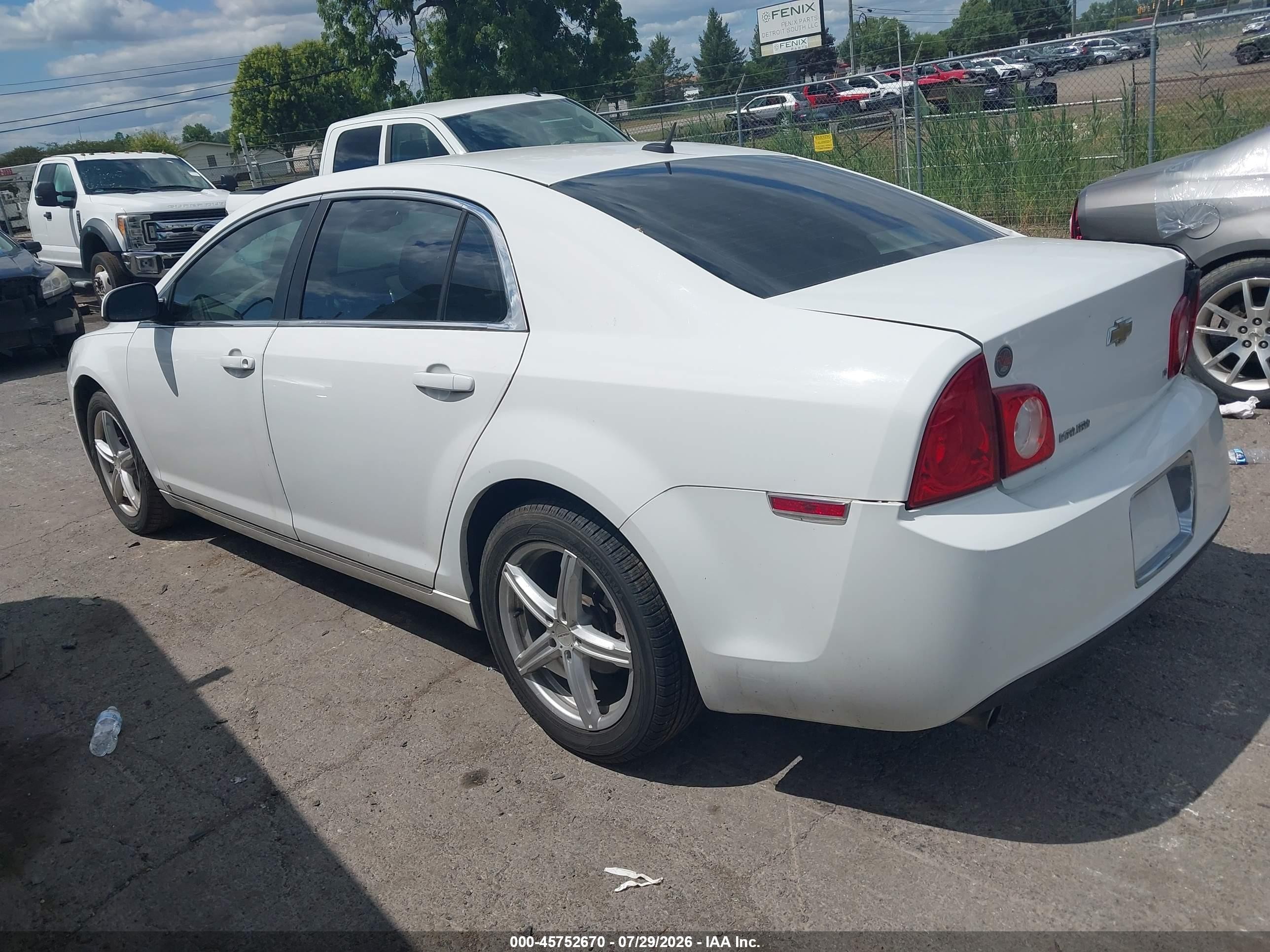 2009 Chevrolet Malibu Lt Белый vin: 1G1ZJ57B594242970