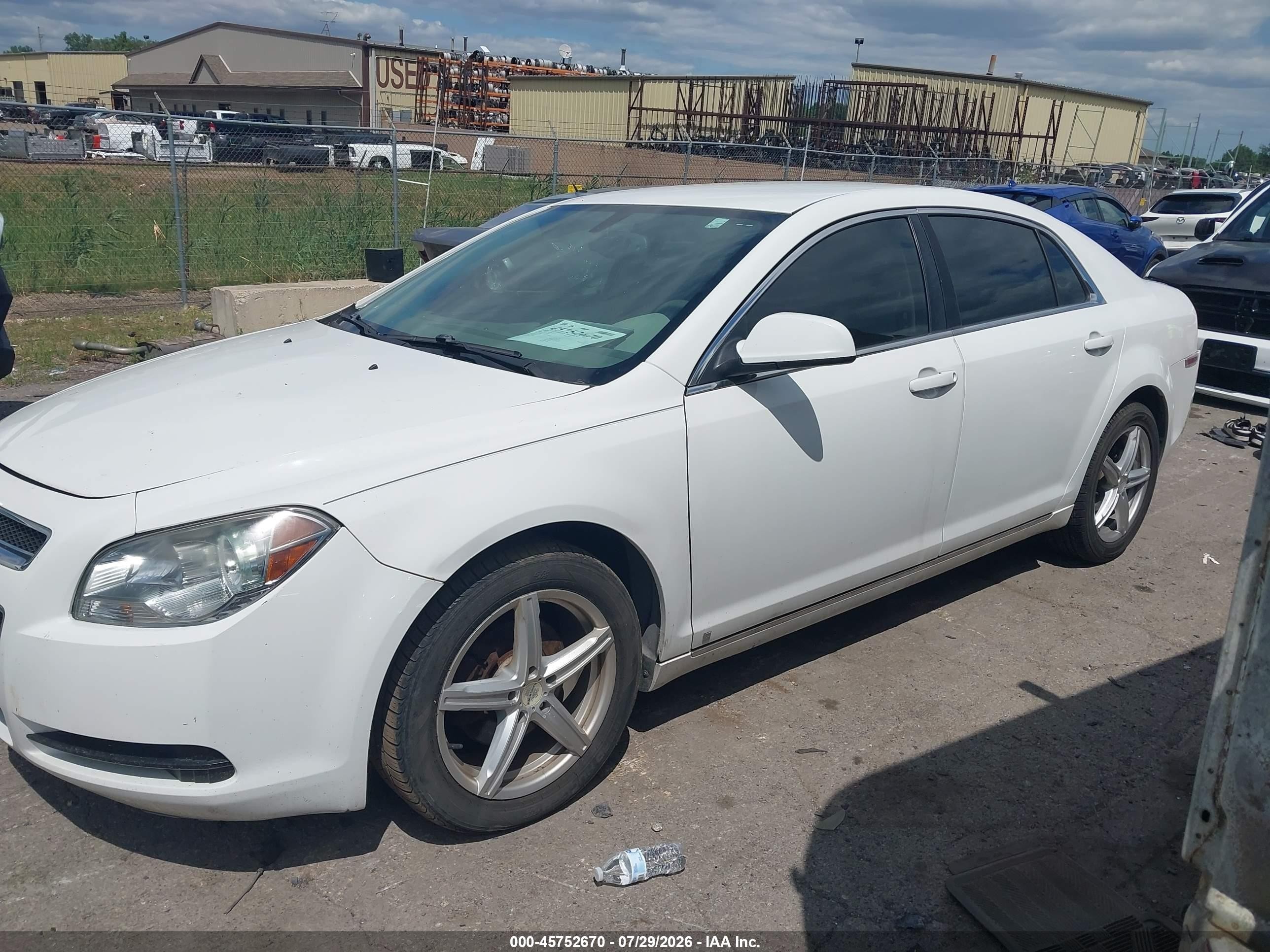 2009 Chevrolet Malibu Lt Белый vin: 1G1ZJ57B594242970