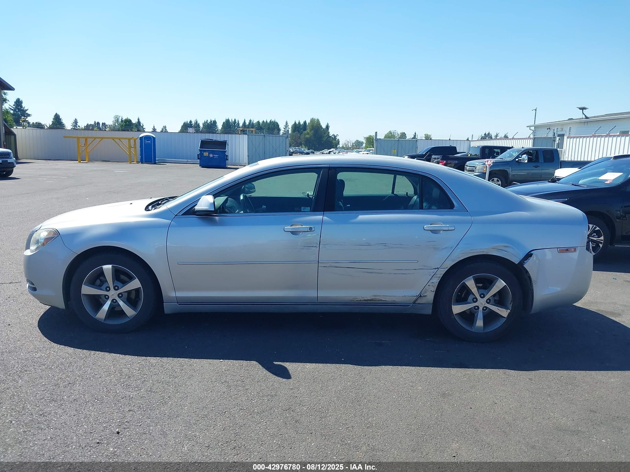 2009 Chevrolet Malibu Lt Gray vin: 1G1ZJ57B69F133714