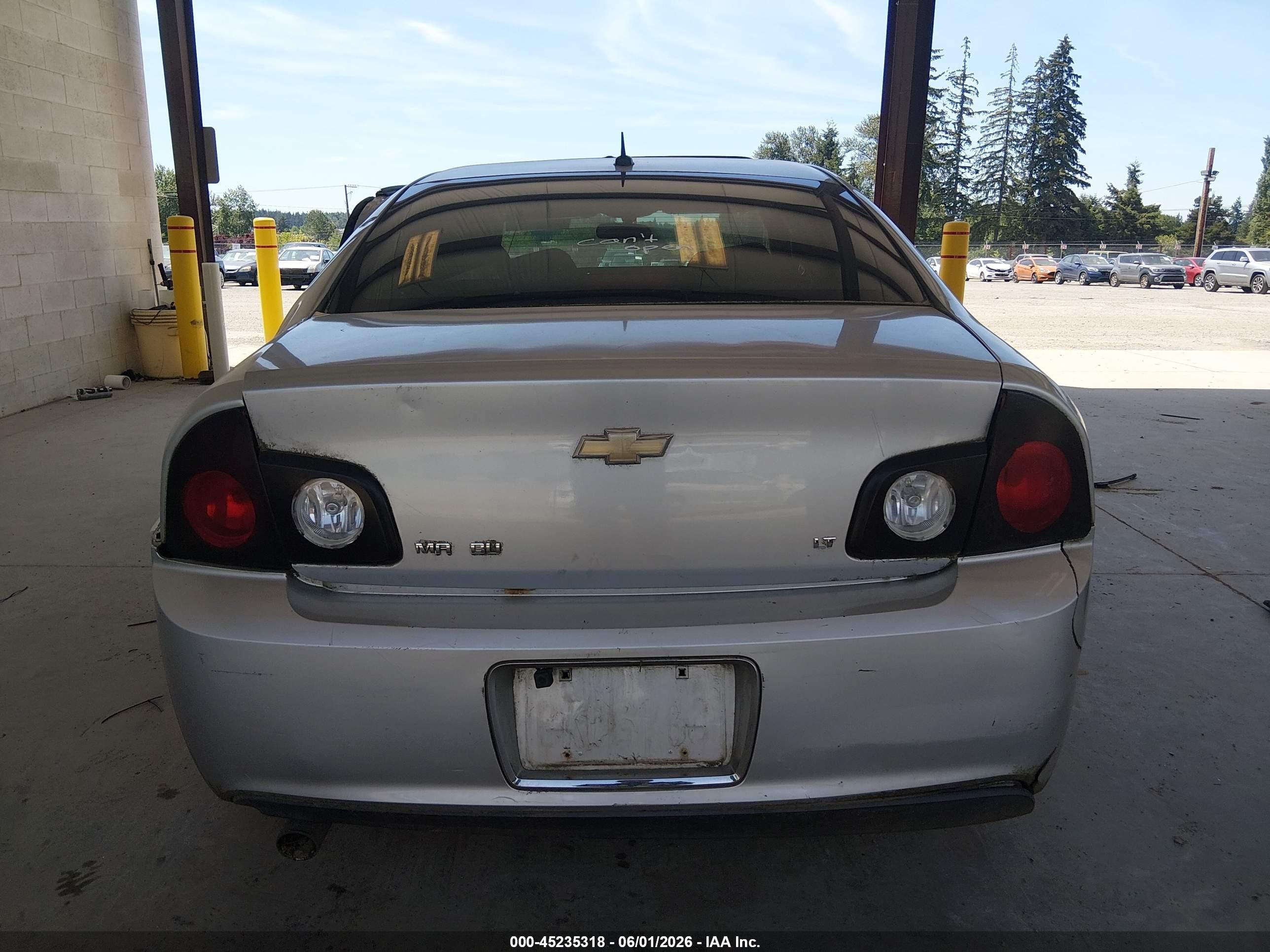 2009 Chevrolet Malibu Lt Silver vin: 1G1ZJ57B69F190382