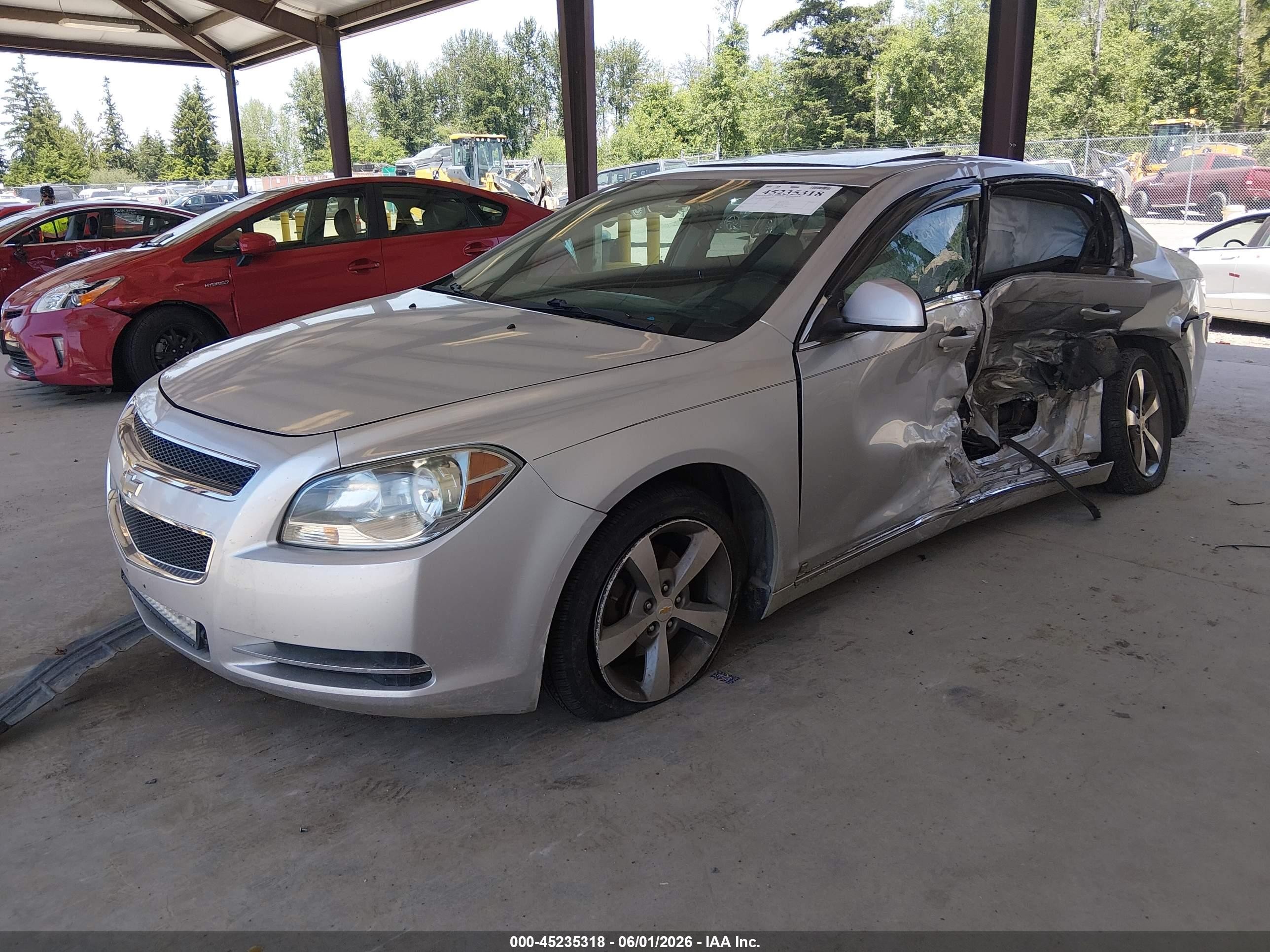 2009 Chevrolet Malibu Lt Silver vin: 1G1ZJ57B69F190382