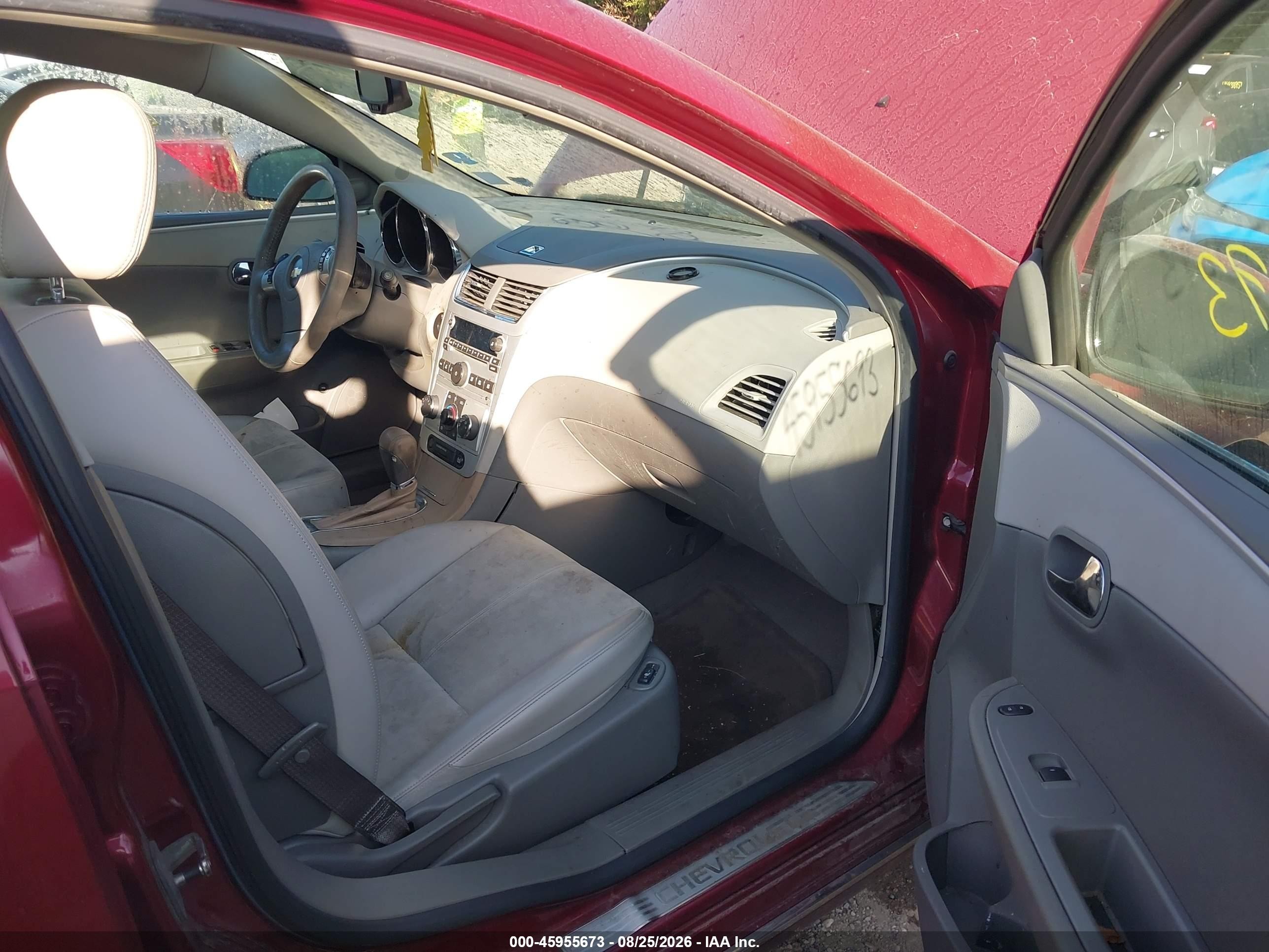 2009 Chevrolet Malibu Lt Красный vin: 1G1ZJ57B69F236308