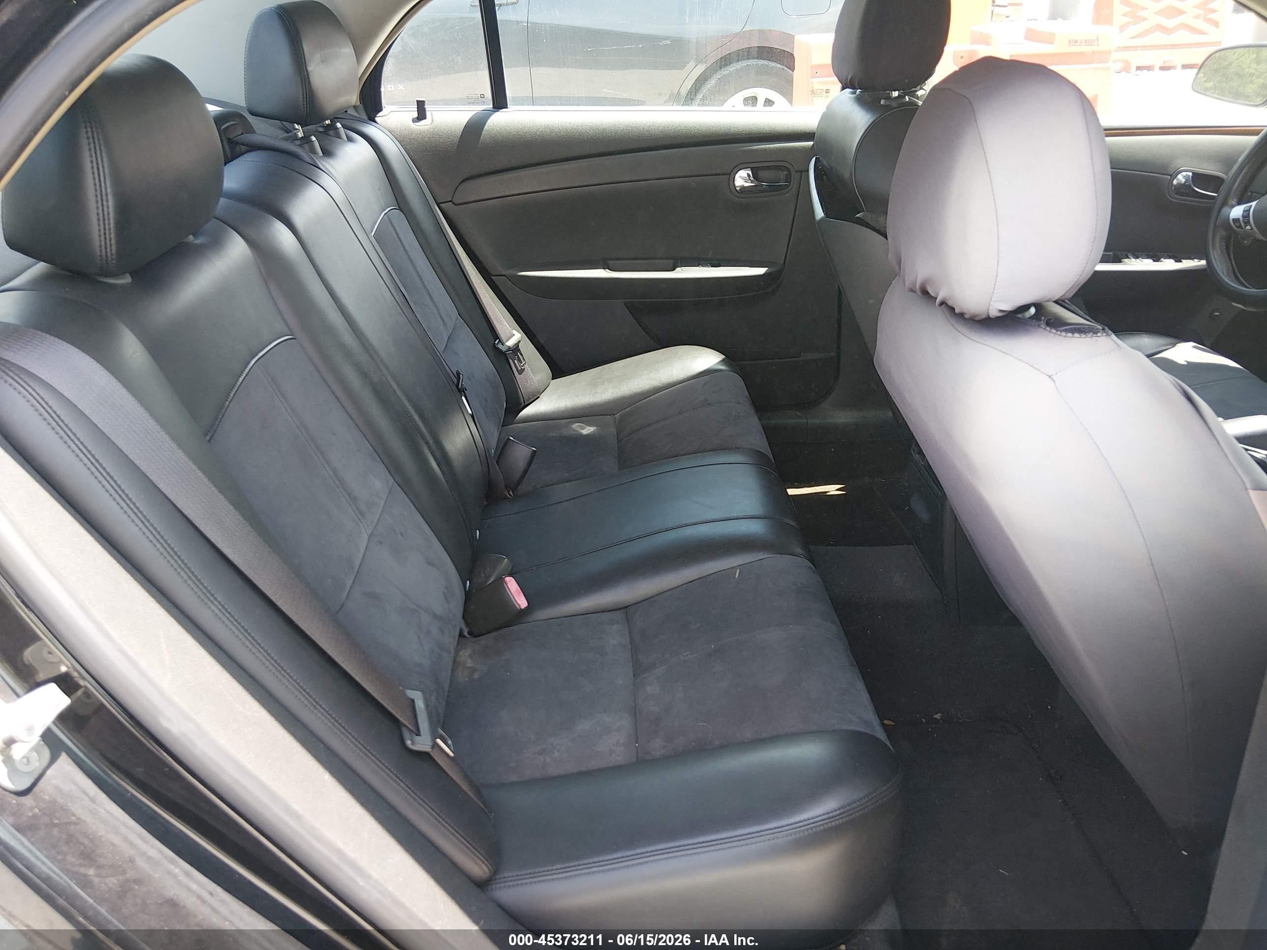 2009 Chevrolet Malibu Lt Black vin: 1G1ZJ57B794131384