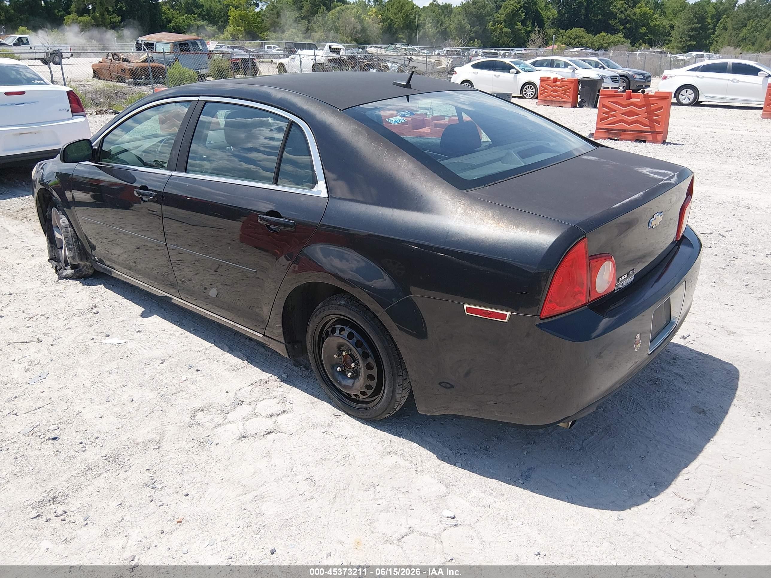 2009 Chevrolet Malibu Lt Black vin: 1G1ZJ57B794131384