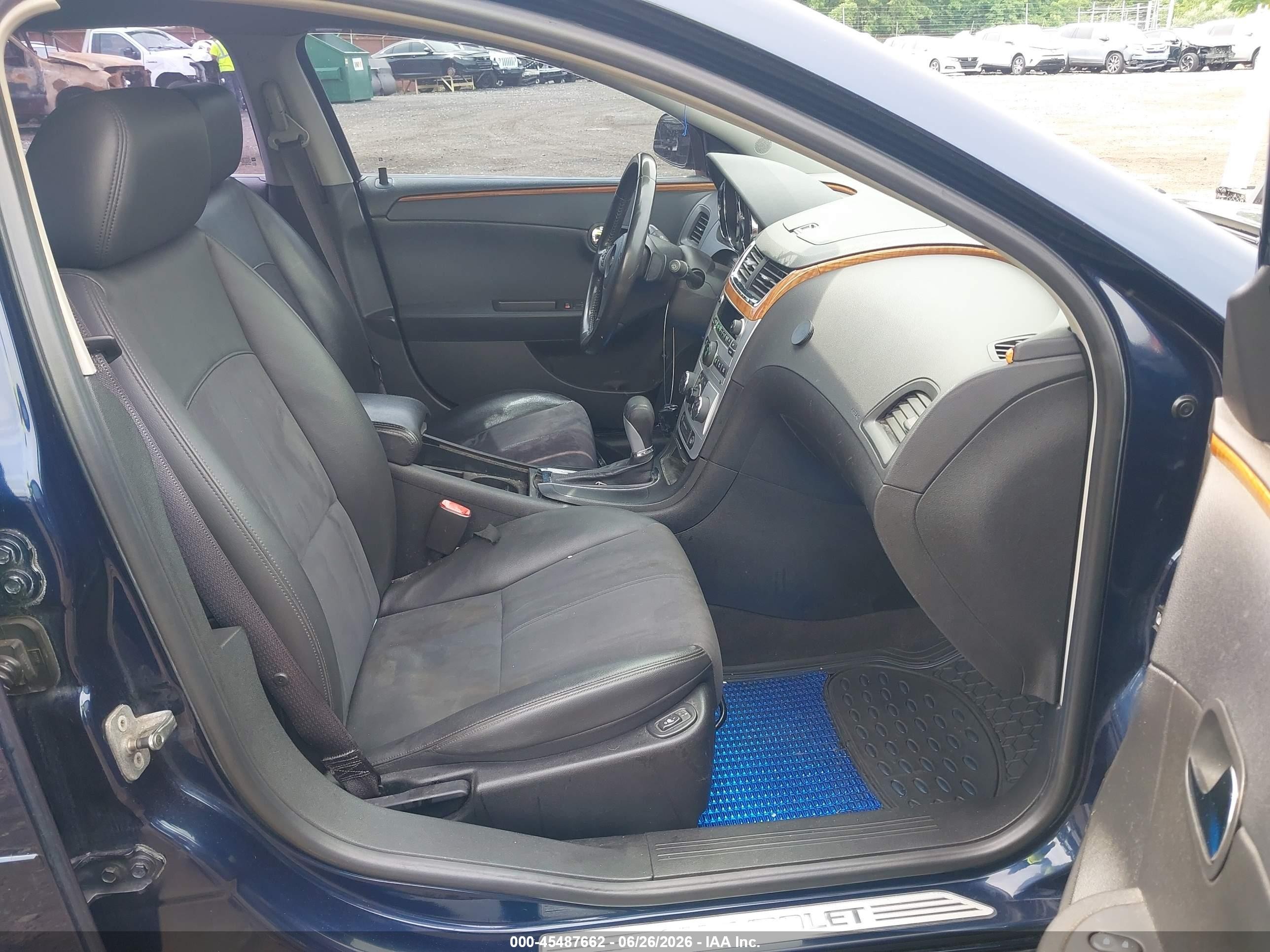 2009 Chevrolet Malibu Lt Blue vin: 1G1ZJ57B894228190