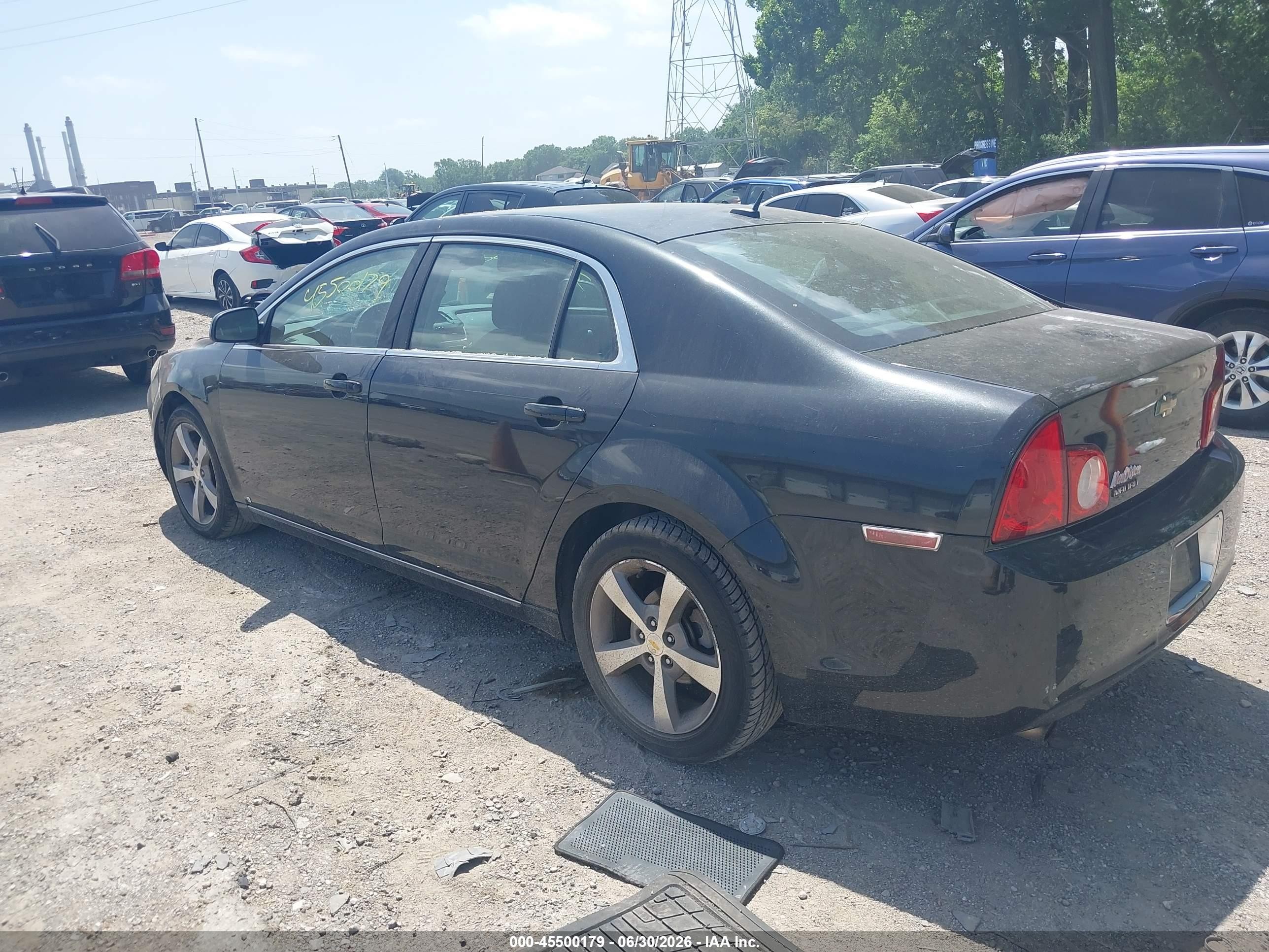 2009 Chevrolet Malibu Lt Black vin: 1G1ZJ57B994218932