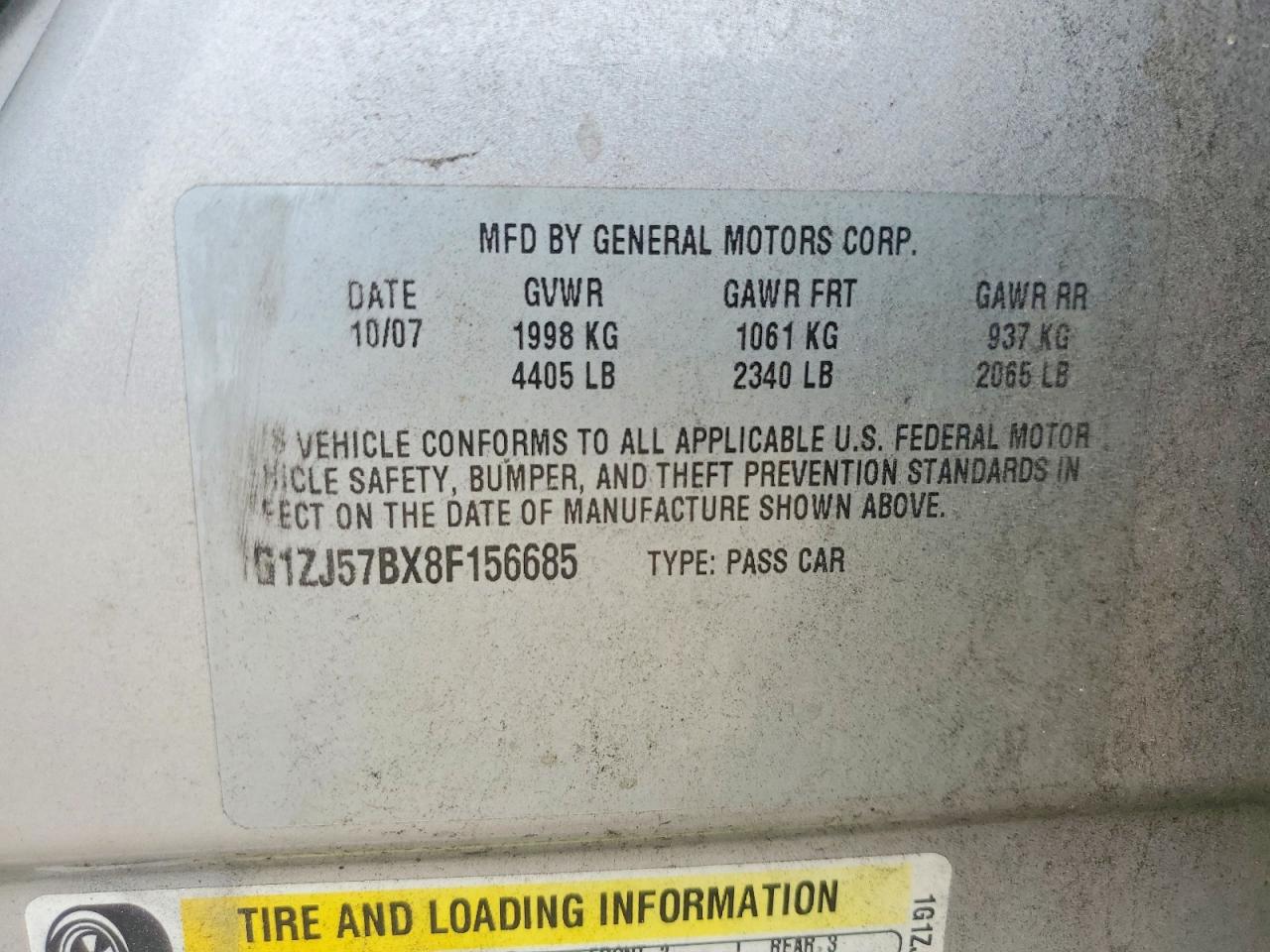 2008 Chevrolet Malibu 2lt Silver vin: 1G1ZJ57BX8F156685
