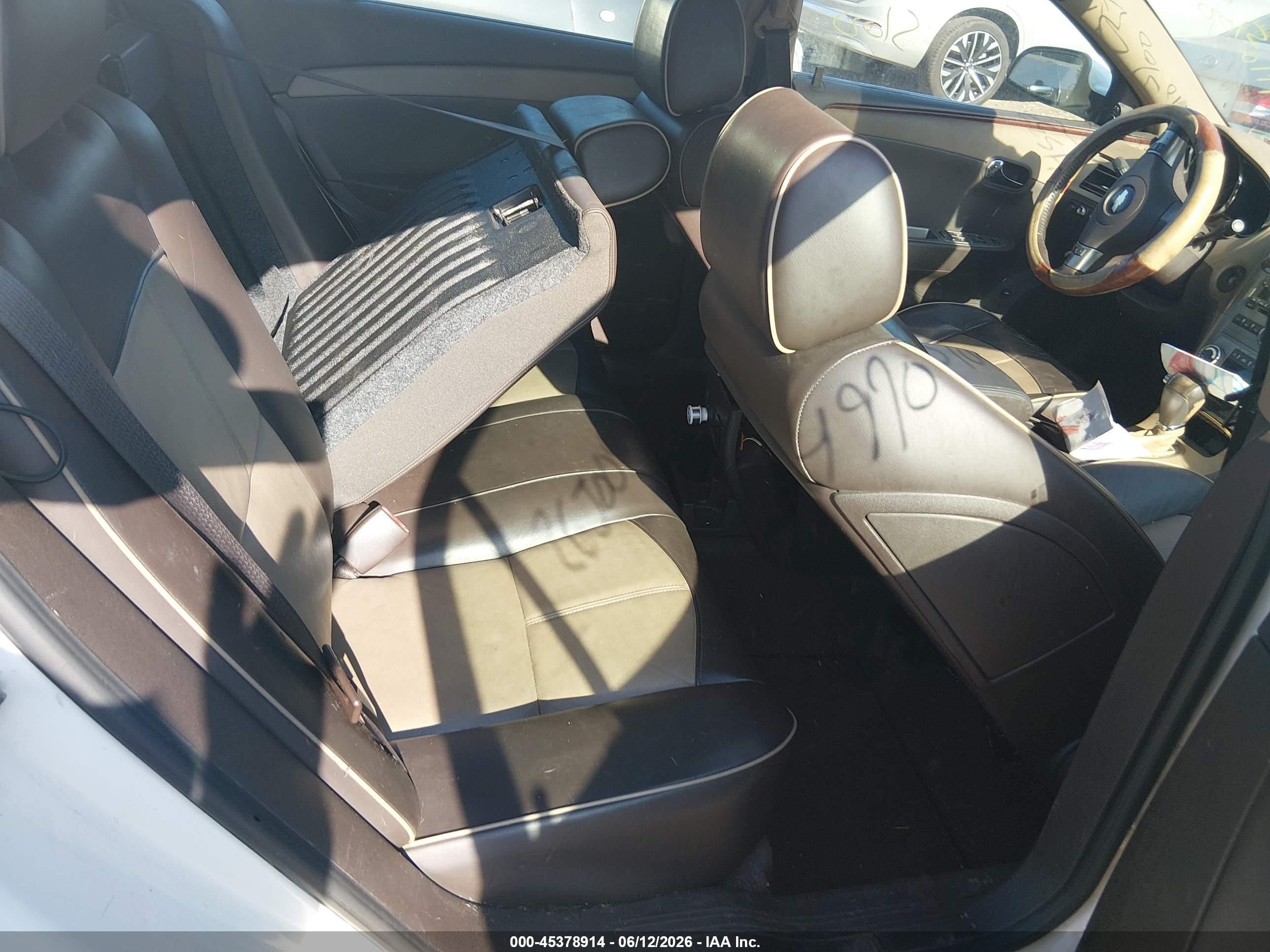 2008 Chevrolet Malibu Ltz White vin: 1G1ZK577084227980