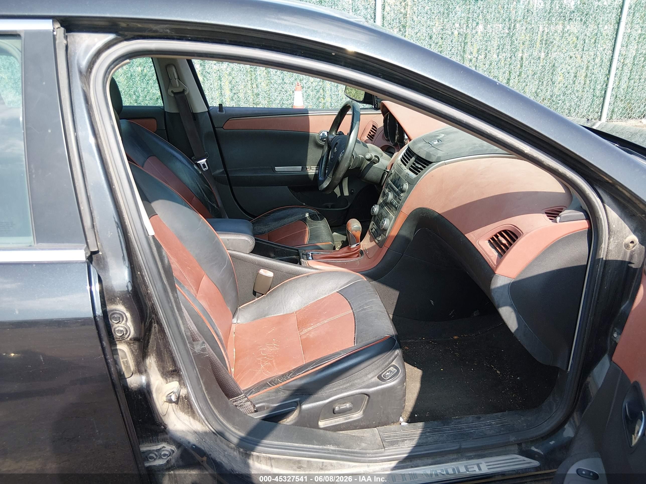 2008 Chevrolet Malibu Ltz Black vin: 1G1ZK577084230541