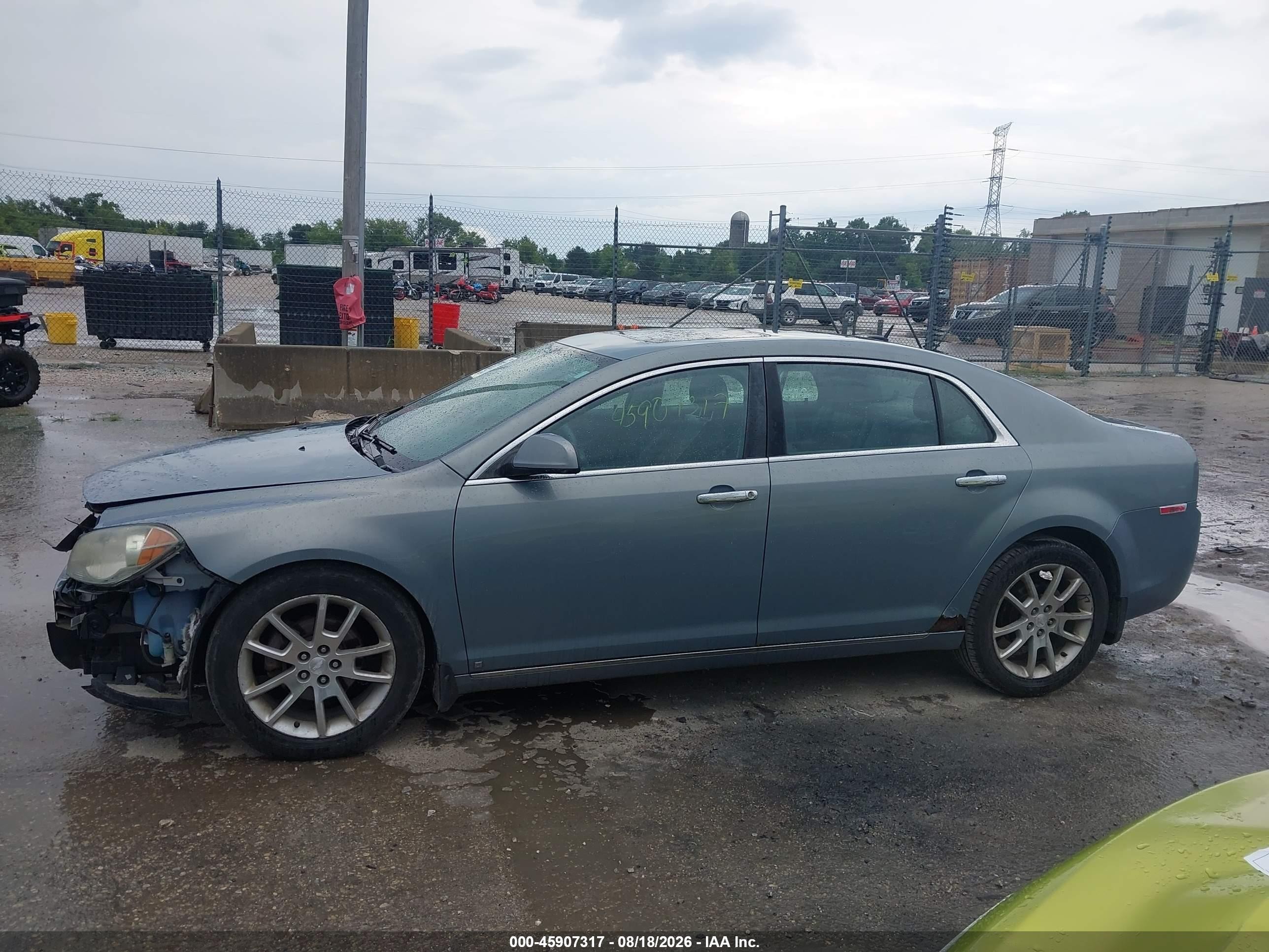 2009 Chevrolet Malibu Ltz Серый vin: 1G1ZK57709F182870