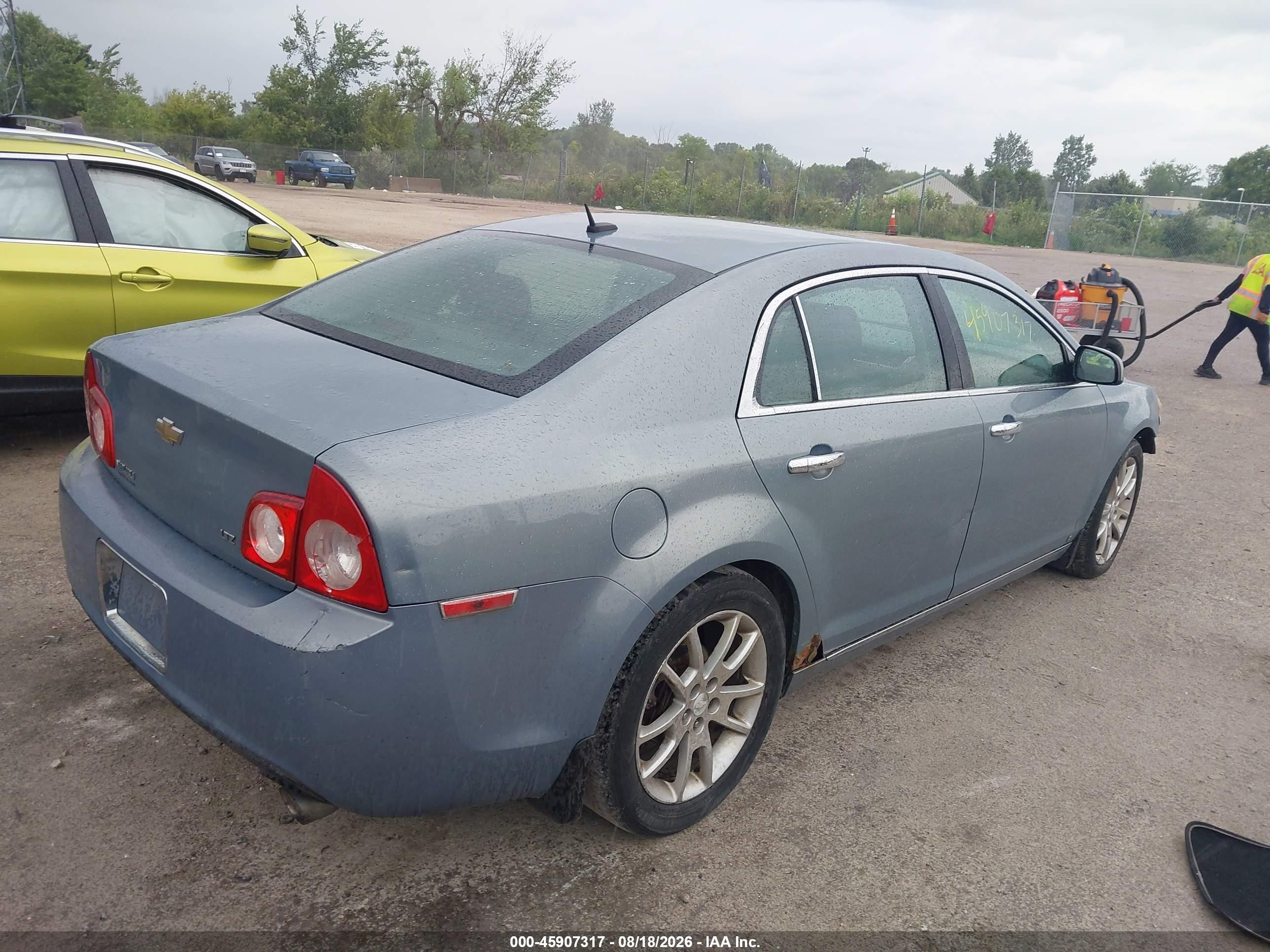 2009 Chevrolet Malibu Ltz Серый vin: 1G1ZK57709F182870