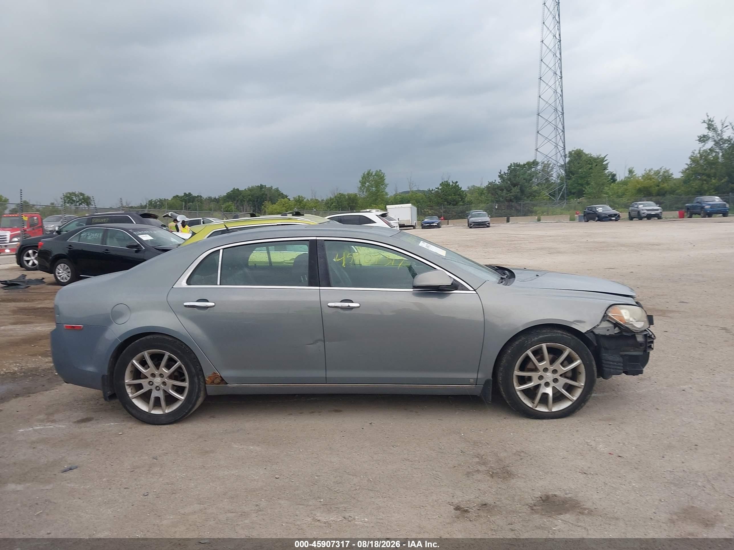 2009 Chevrolet Malibu Ltz Серый vin: 1G1ZK57709F182870