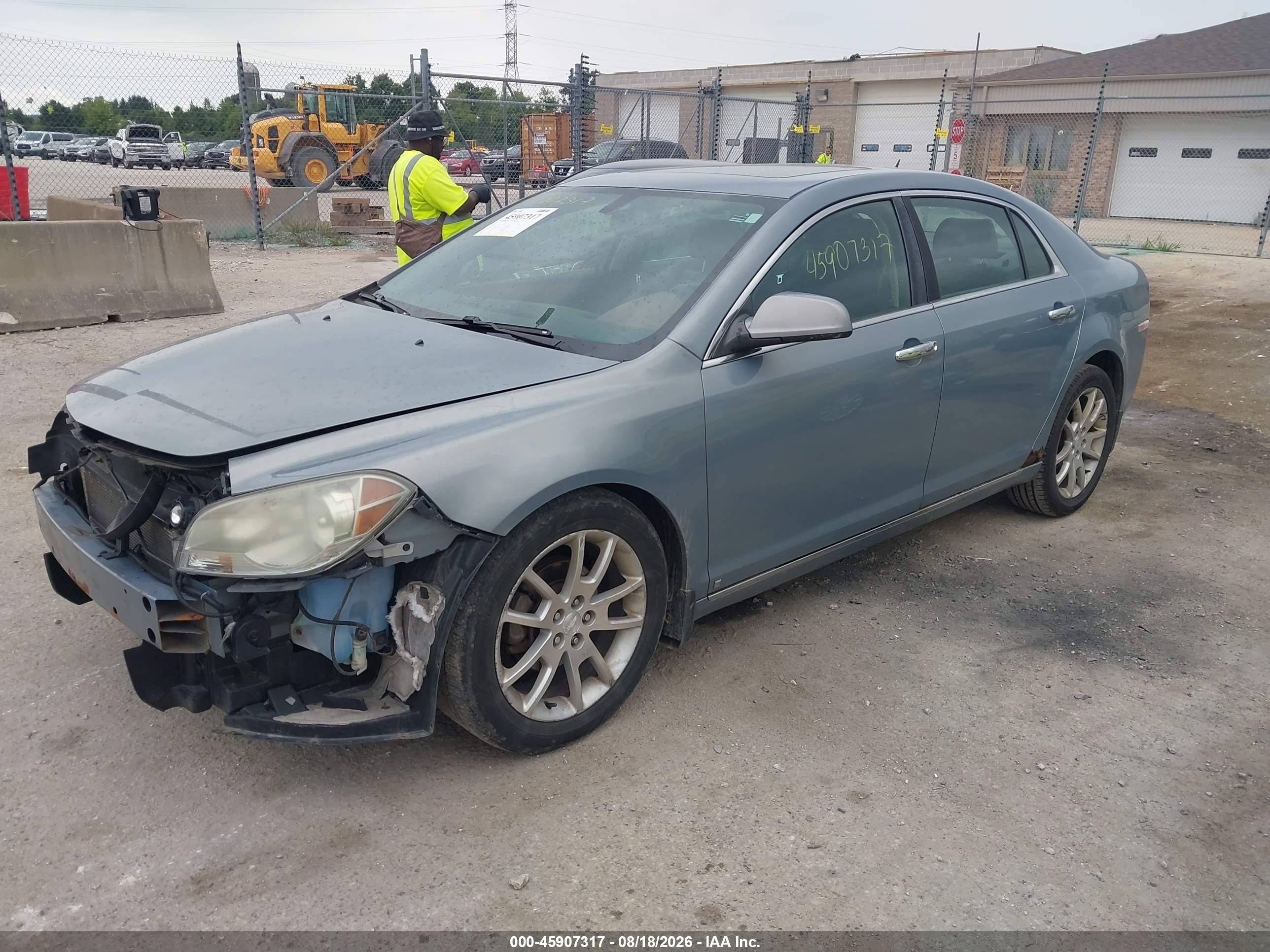 2009 Chevrolet Malibu Ltz Серый vin: 1G1ZK57709F182870