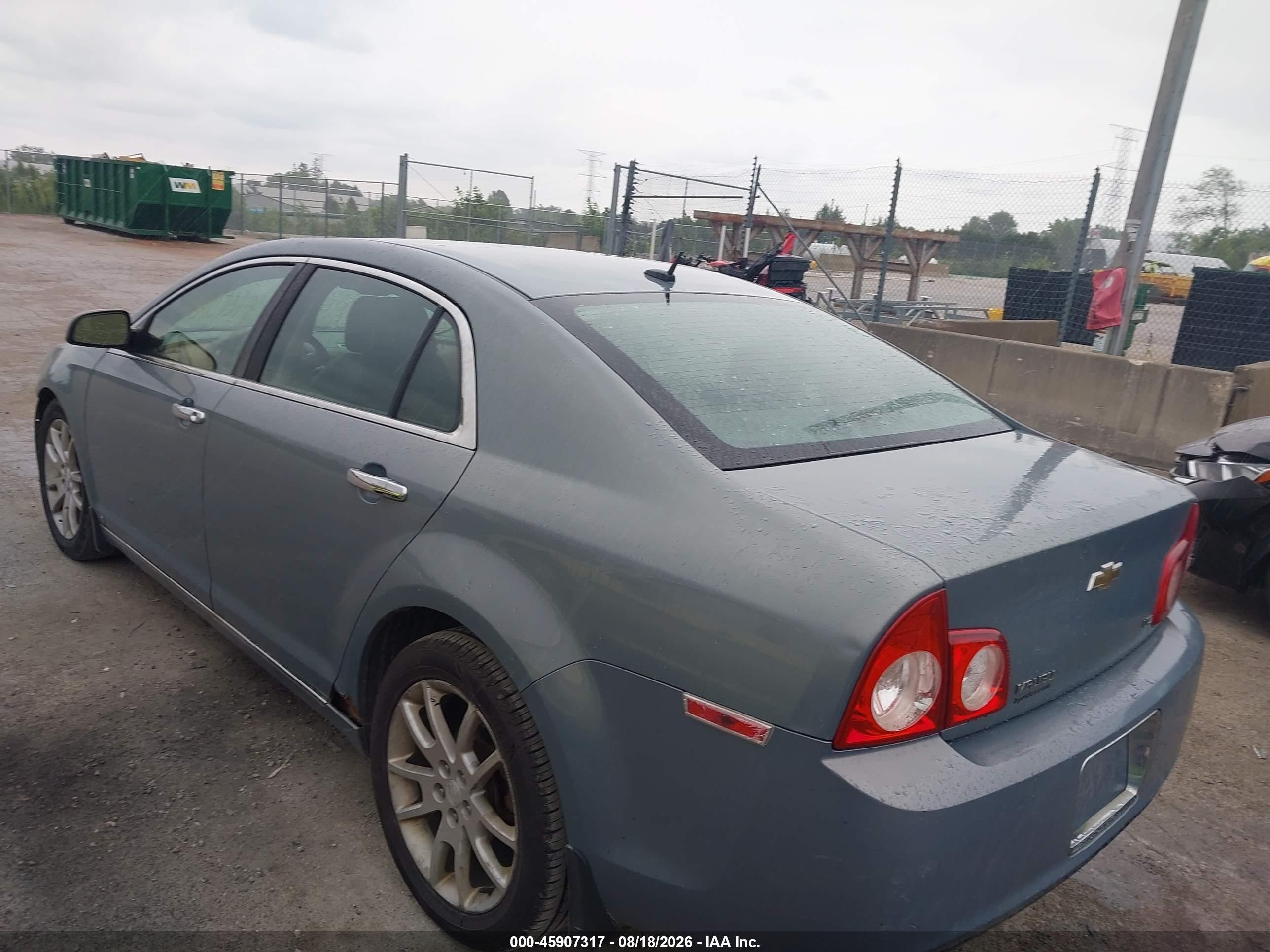 2009 Chevrolet Malibu Ltz Серый vin: 1G1ZK57709F182870