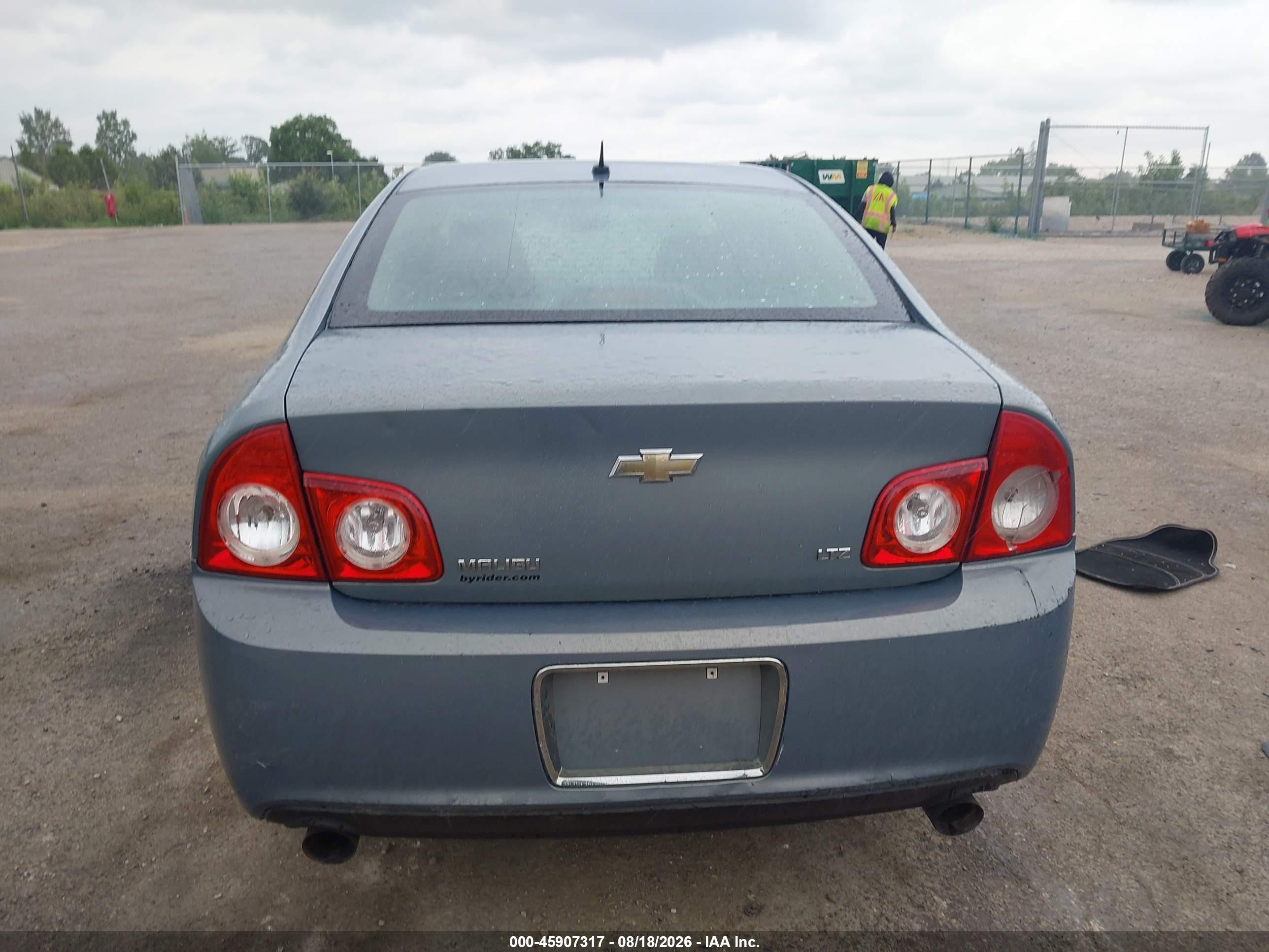 2009 Chevrolet Malibu Ltz Серый vin: 1G1ZK57709F182870