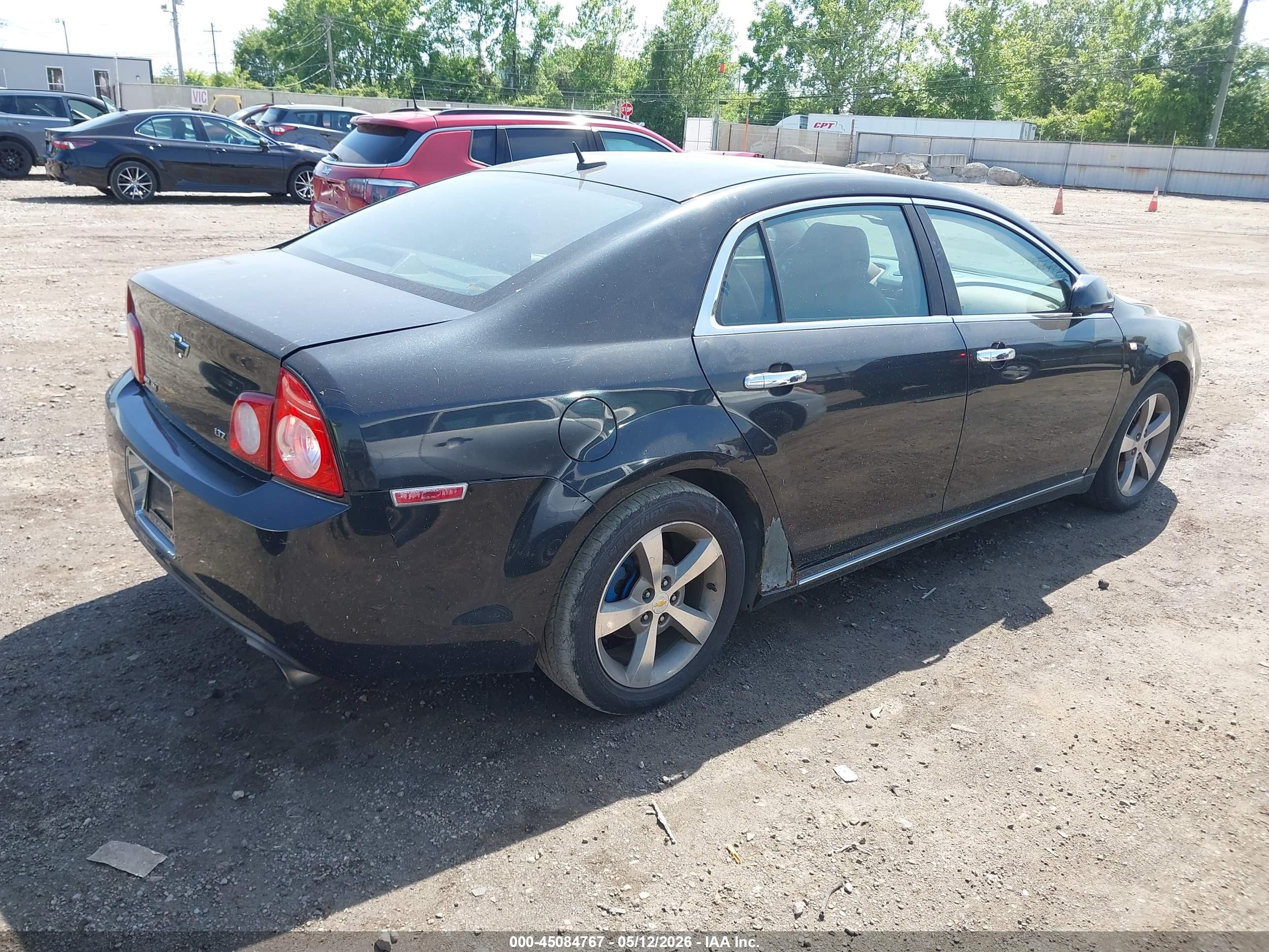2008 Chevrolet Malibu Ltz Black vin: 1G1ZK57718F181919