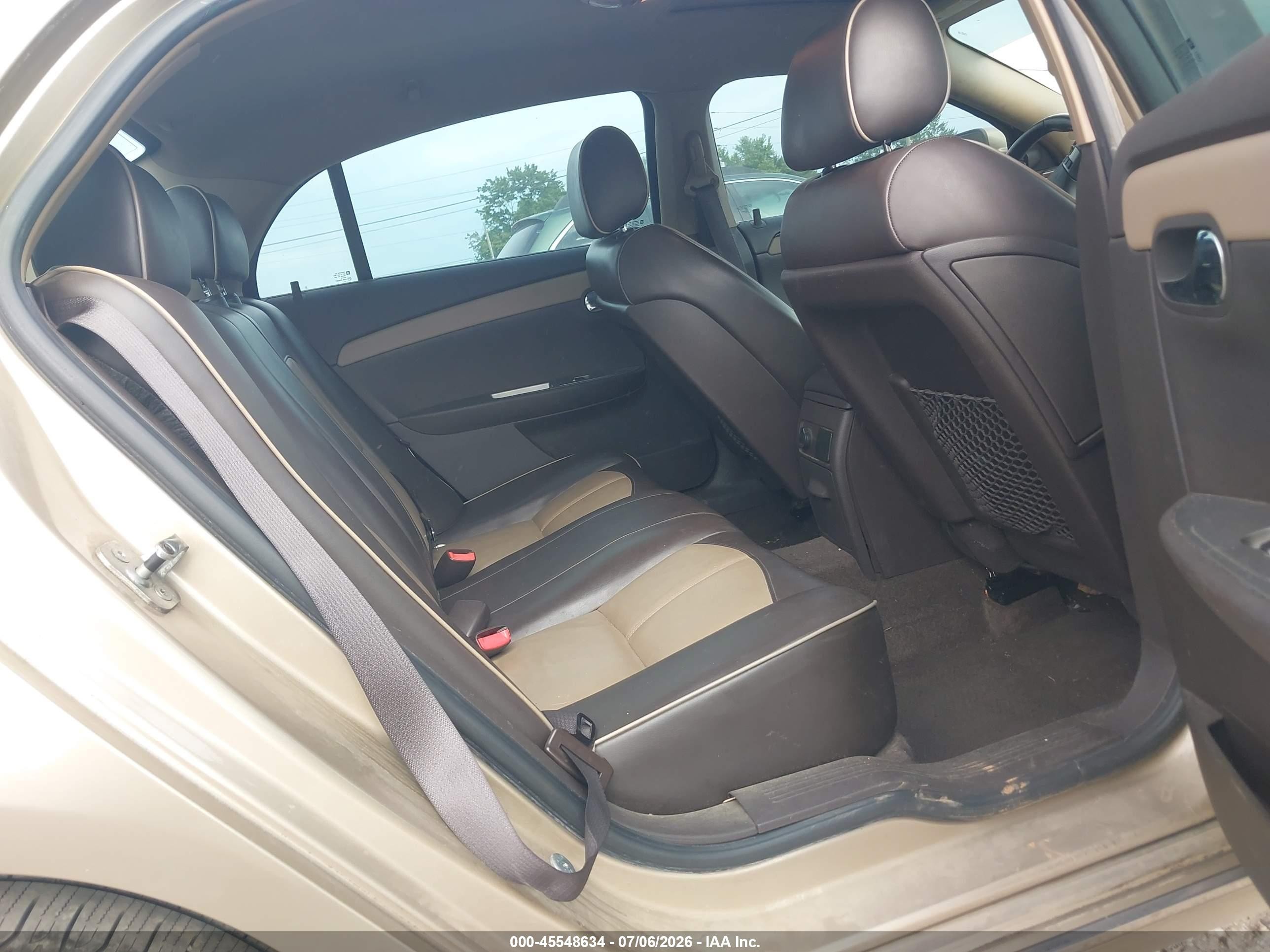 2008 Chevrolet Malibu Ltz Champagne vin: 1G1ZK577384209117