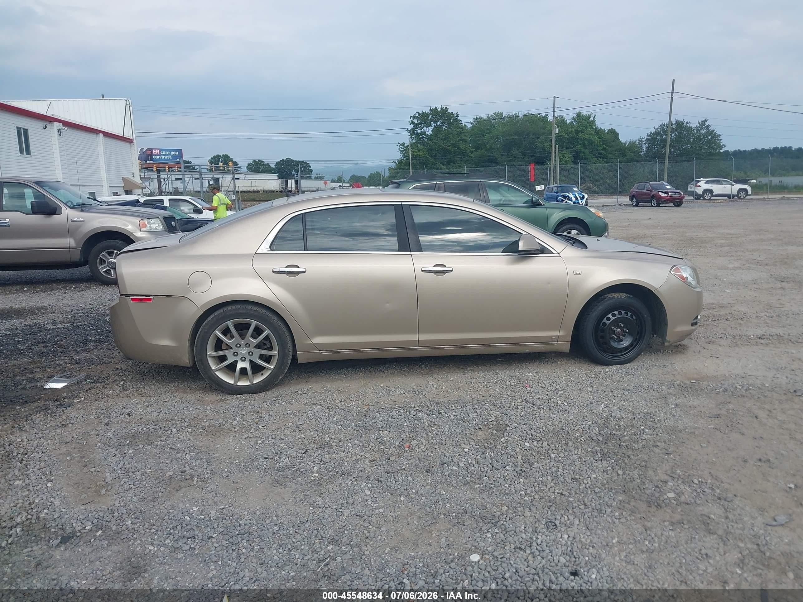2008 Chevrolet Malibu Ltz Champagne vin: 1G1ZK577384209117