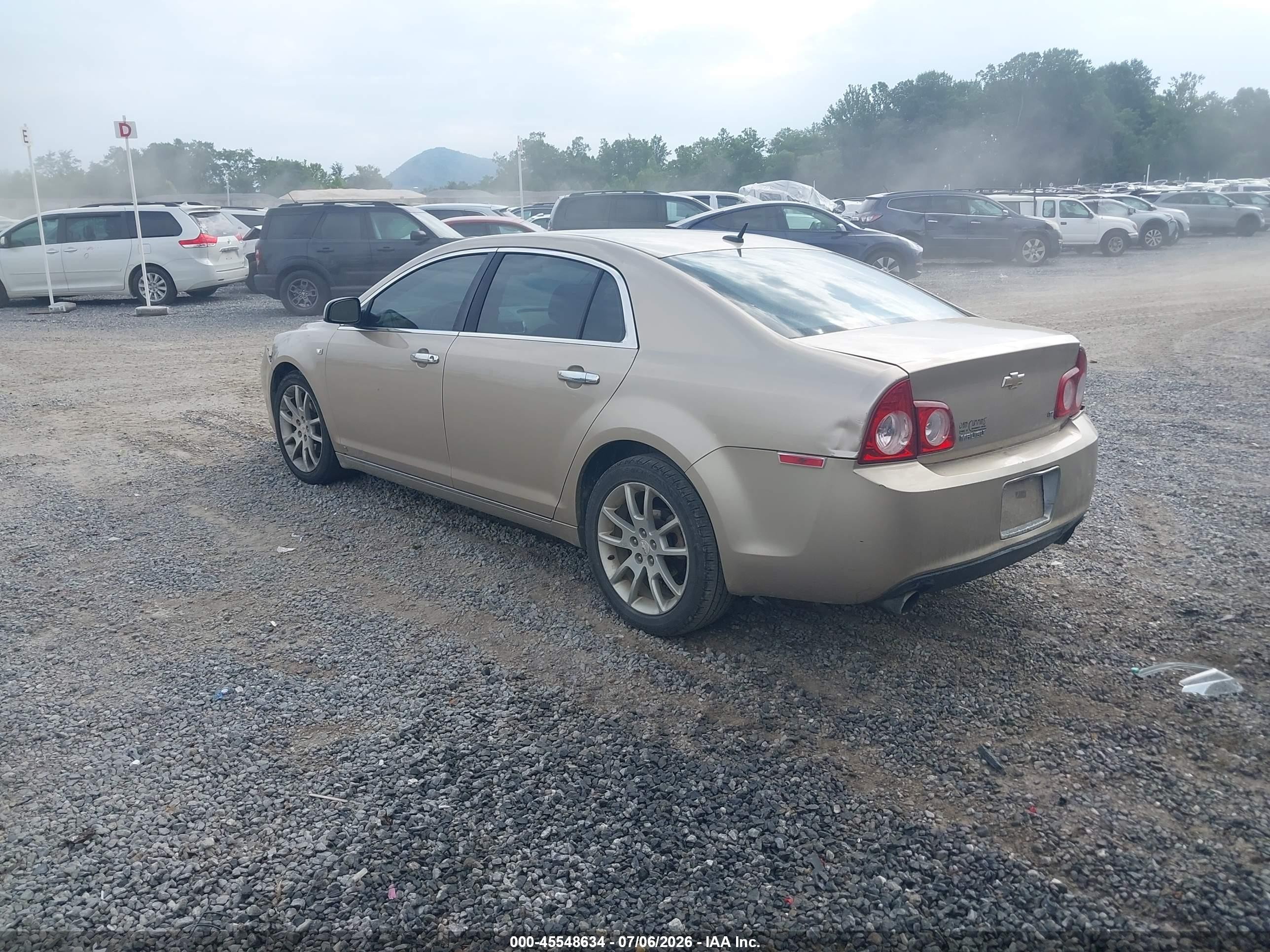 2008 Chevrolet Malibu Ltz Champagne vin: 1G1ZK577384209117
