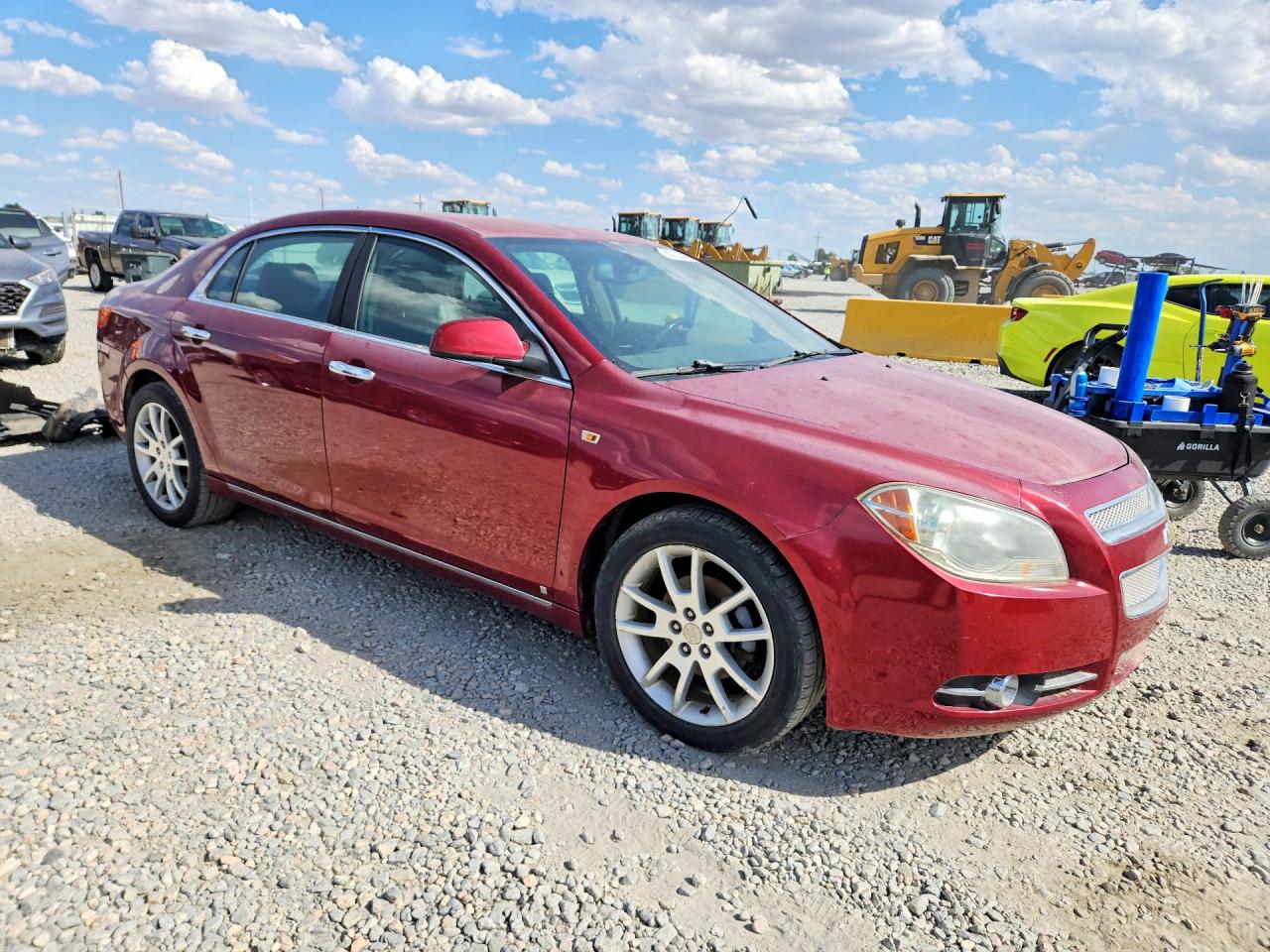 2008 Chevrolet Malibu Ltz Maroon vin: 1G1ZK57738F213219