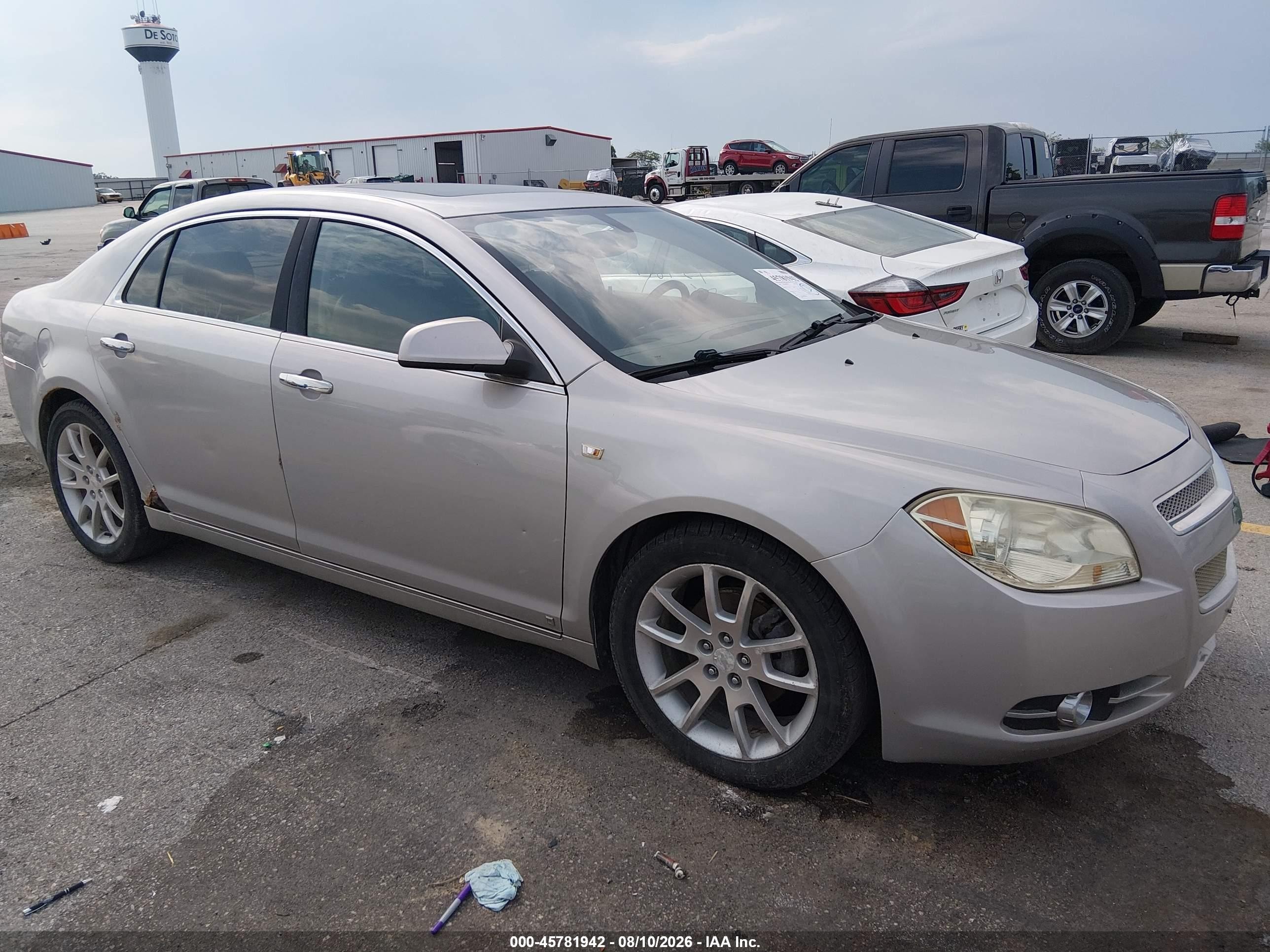 2008 Chevrolet Malibu Ltz Silver vin: 1G1ZK57738F284369