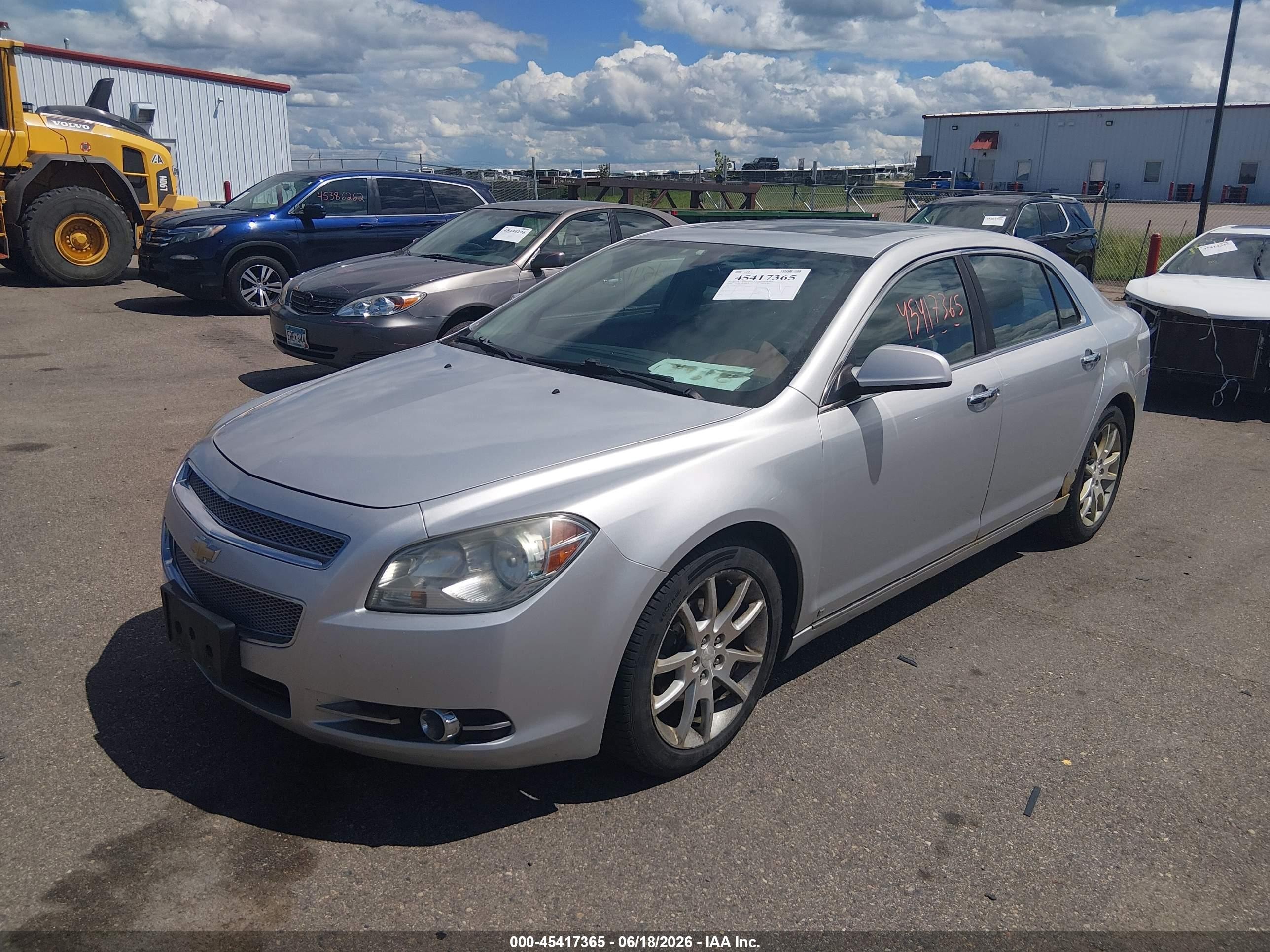 2009 Chevrolet Malibu Ltz Silver vin: 1G1ZK57739F188243