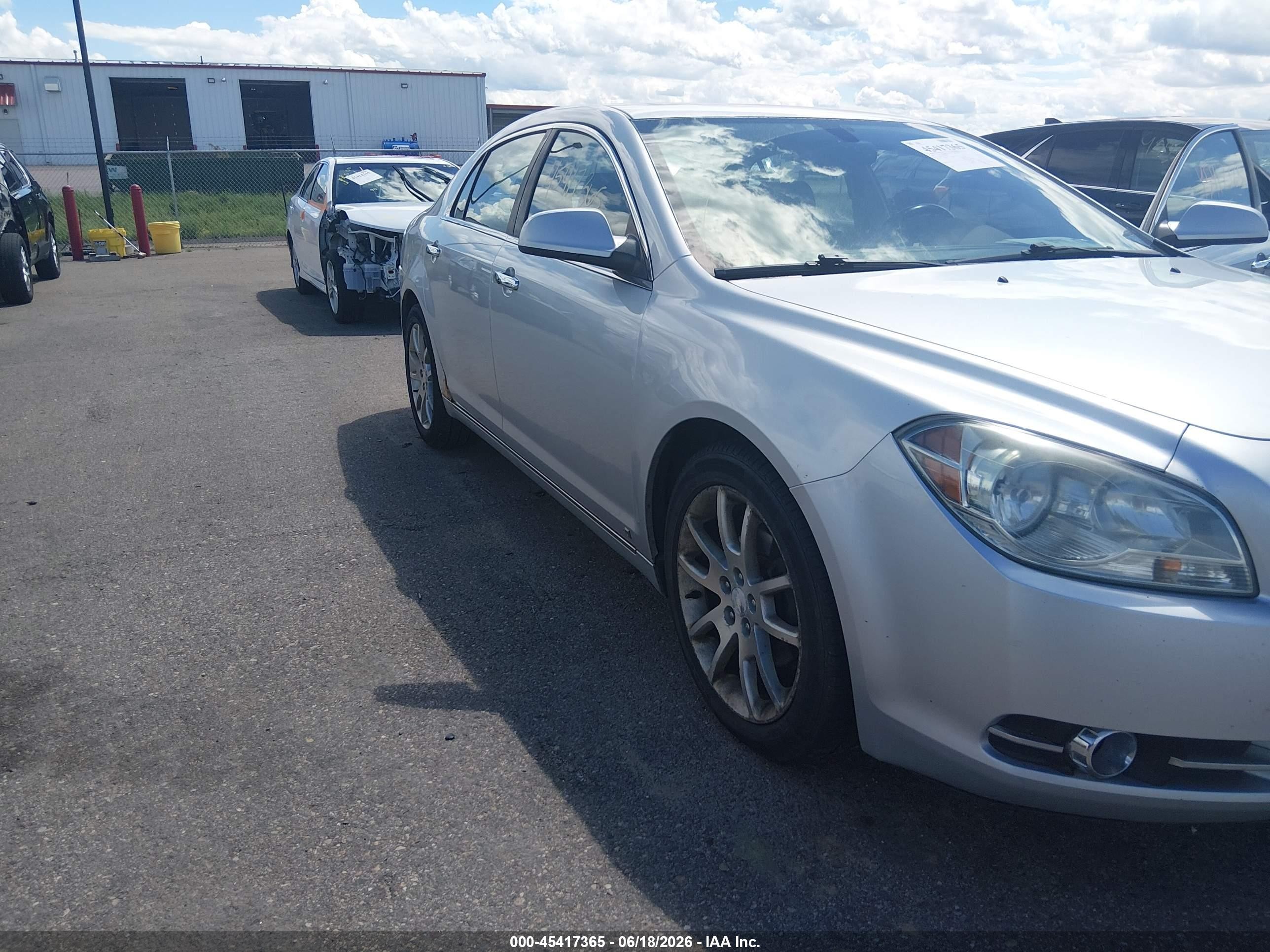 2009 Chevrolet Malibu Ltz Silver vin: 1G1ZK57739F188243